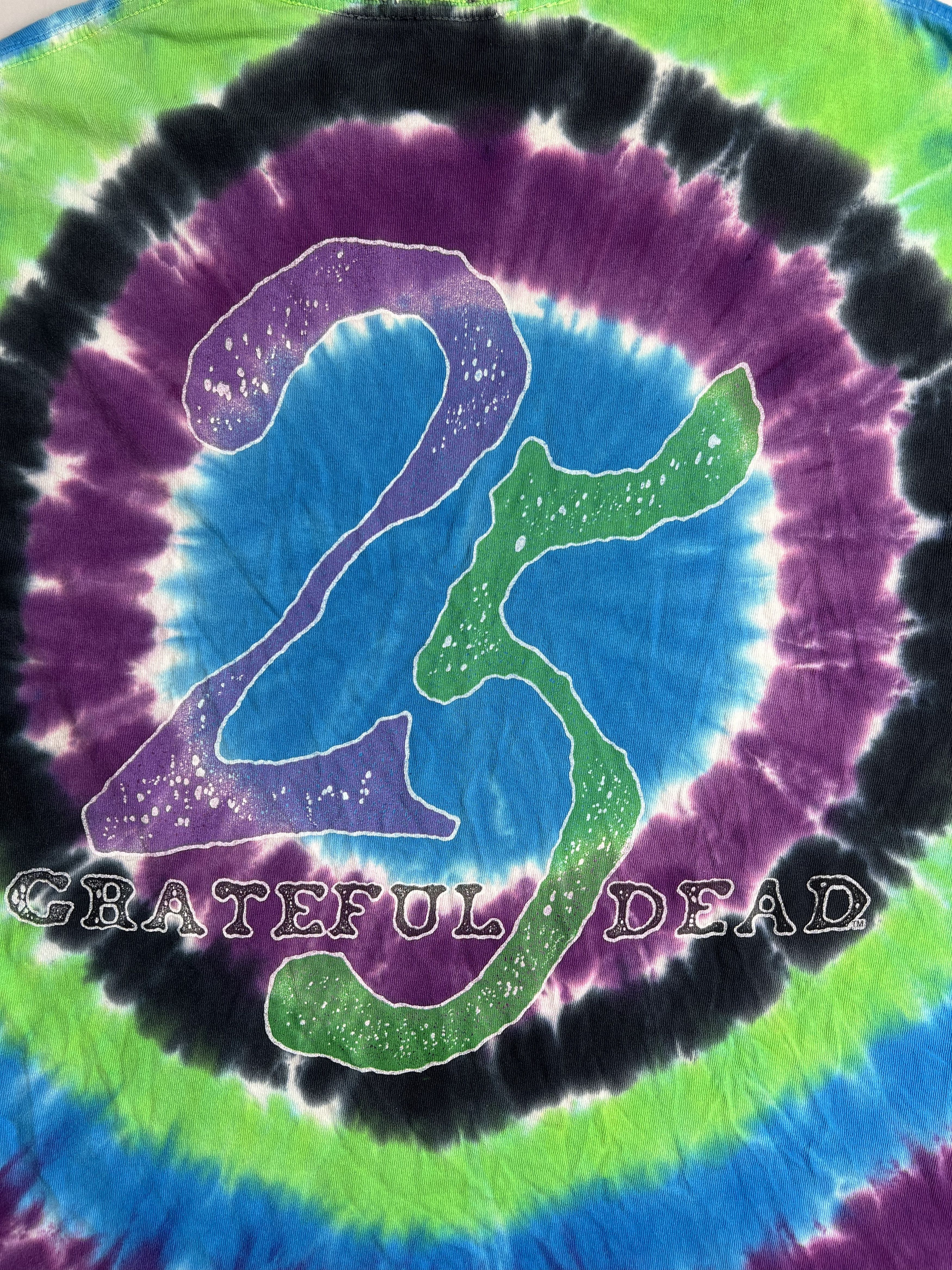 Band Tees × Grateful Dead × Rap Tees GRATEFUL DEAD TIE DYE VINTAGE T-SHIRT LARGE Size US L / EU 52-54 / 3 - 5 Thumbnail