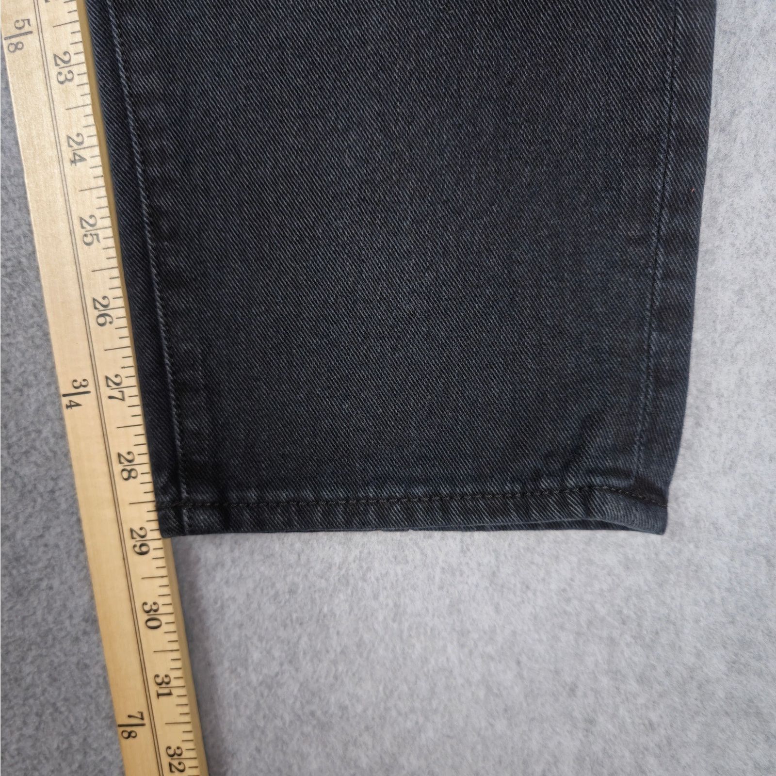 NEUW Denim Neuw 30x29 Black Button Fly Jeans Size US 30 / EU 46 - 19 Thumbnail