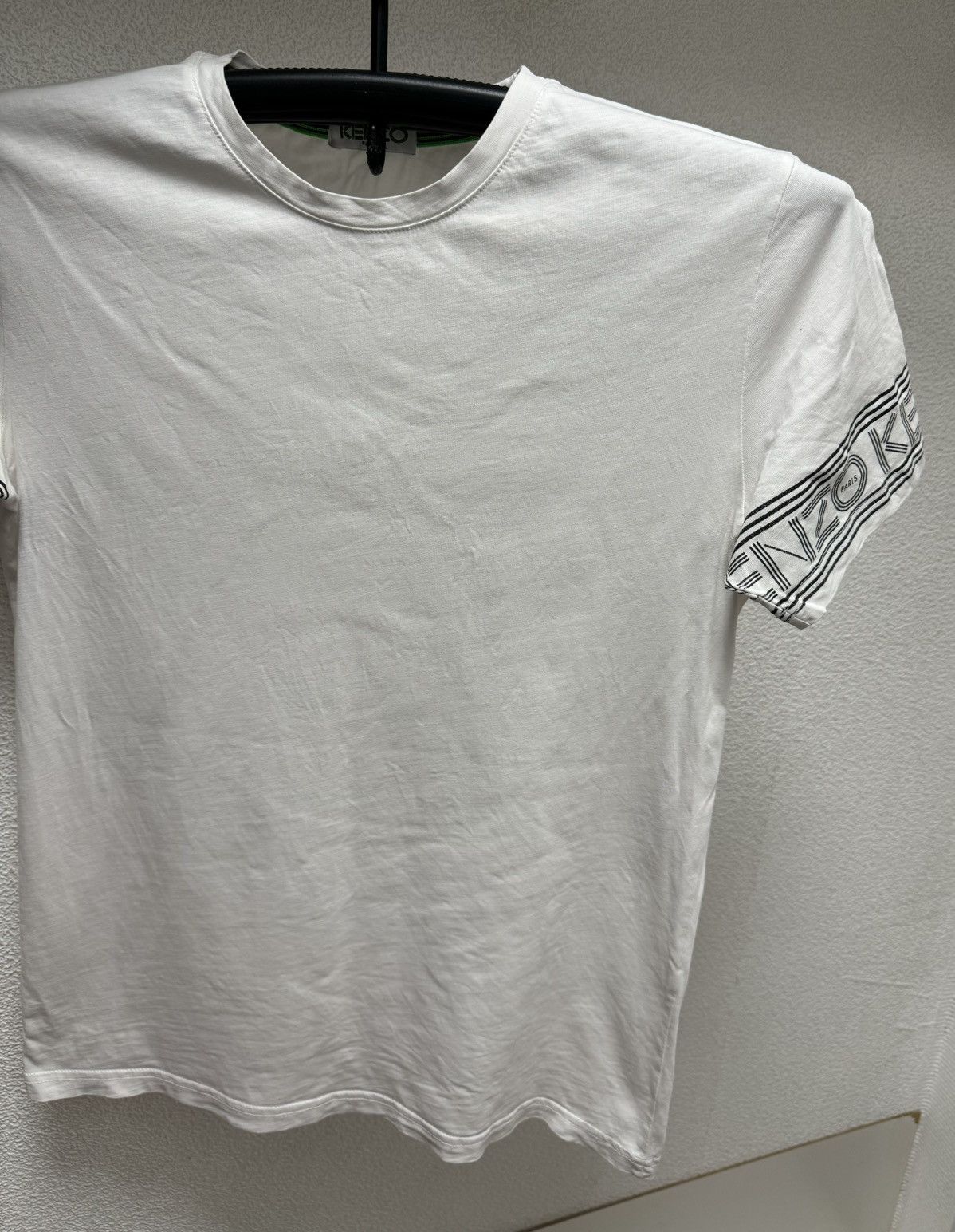 Kenzo Kenzo white t-shirt big logo S sz Size US S / EU 44-46 / 1 - 4 Thumbnail
