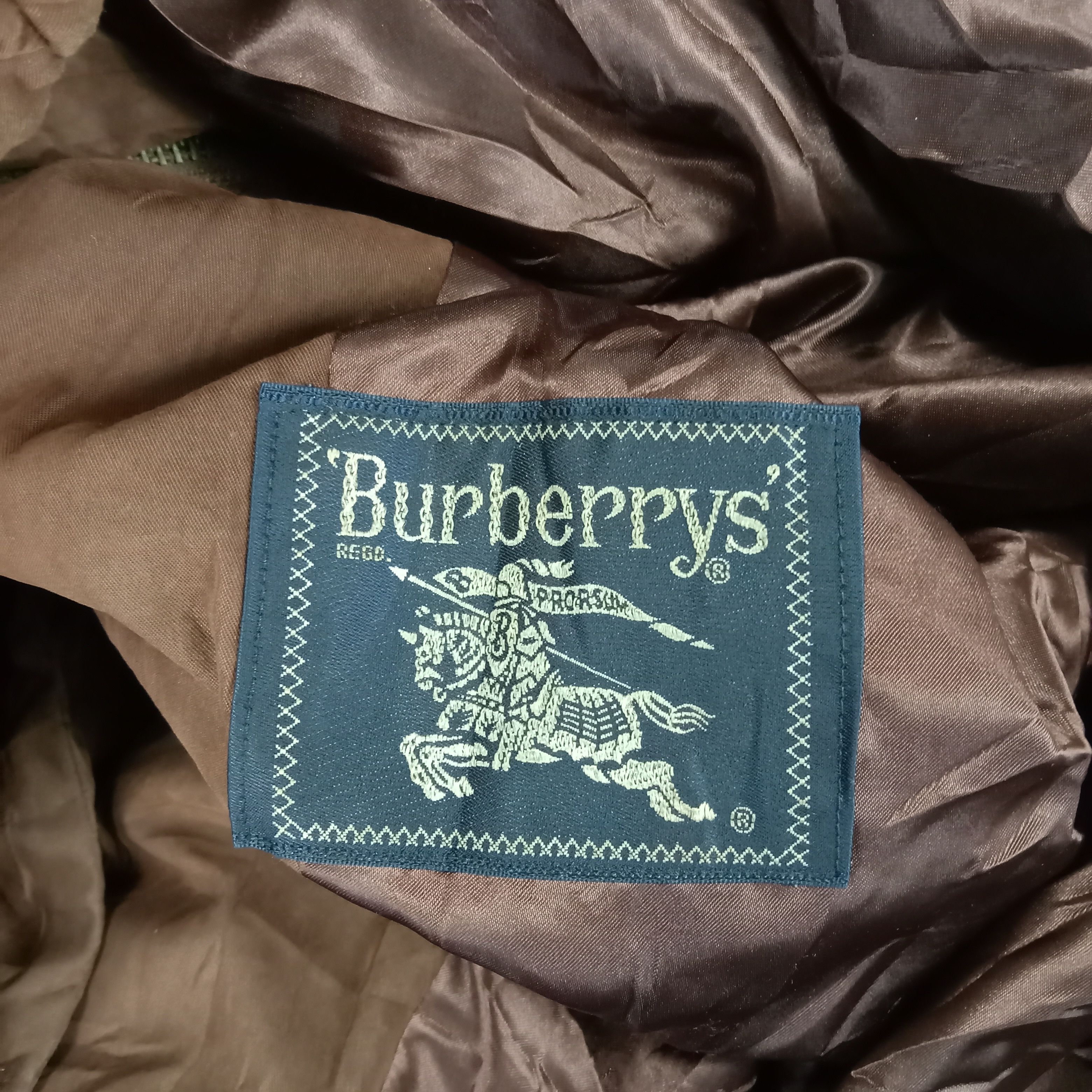 Burberry × Vintage Burberry's Italian Luxury Brand Jacket Size US L / EU 52-54 / 3 - 4 Thumbnail