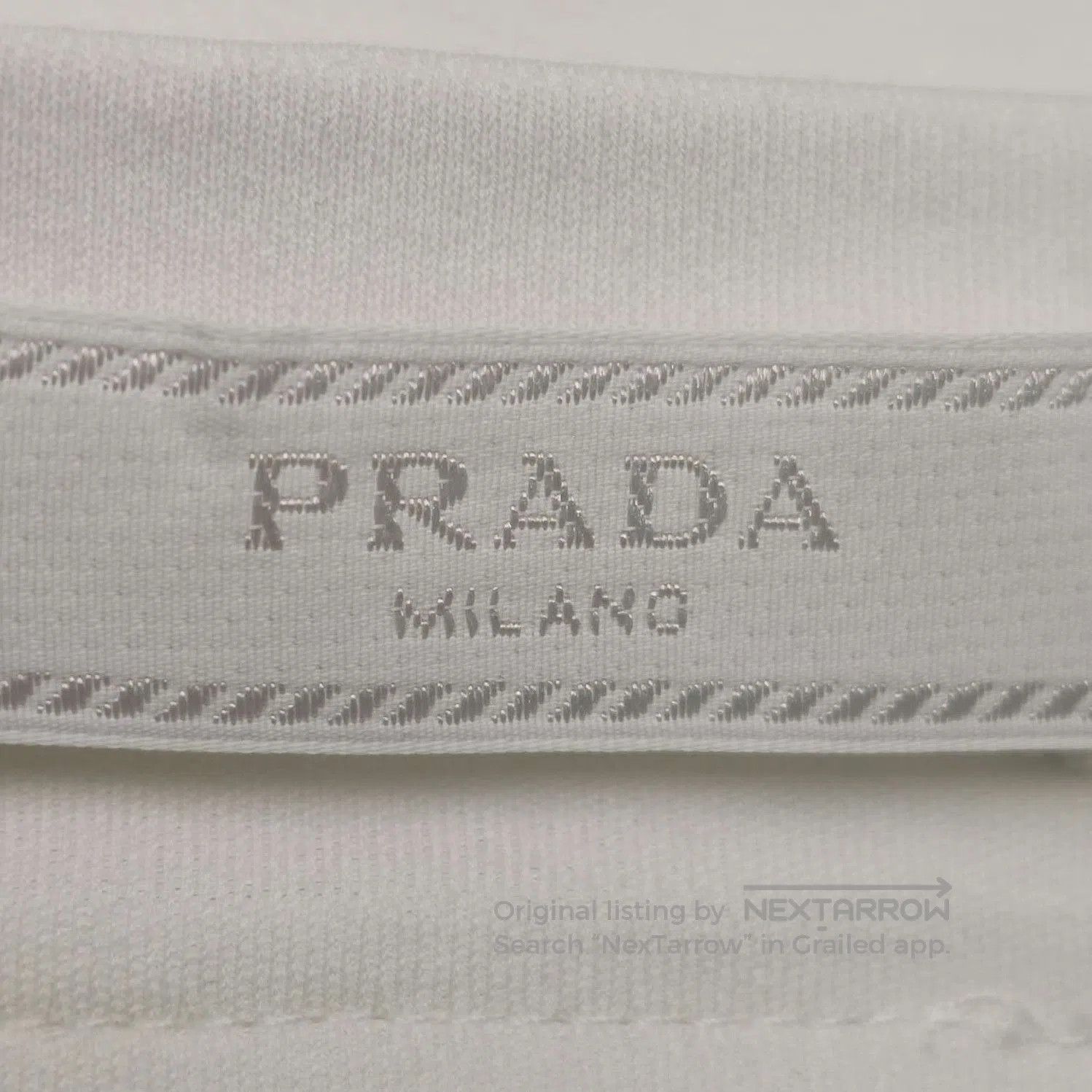 Prada Prada Cotton Crew Neck T. Size S / US 4 / IT 40 - 5 Thumbnail