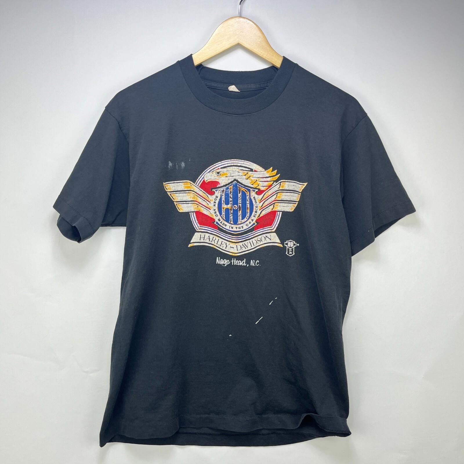 Harley Davidson Vintage 80s Harley Davidson T Shirt 3D Size Large Size US L / EU 52-54 / 3 - 1 Thumbnail
