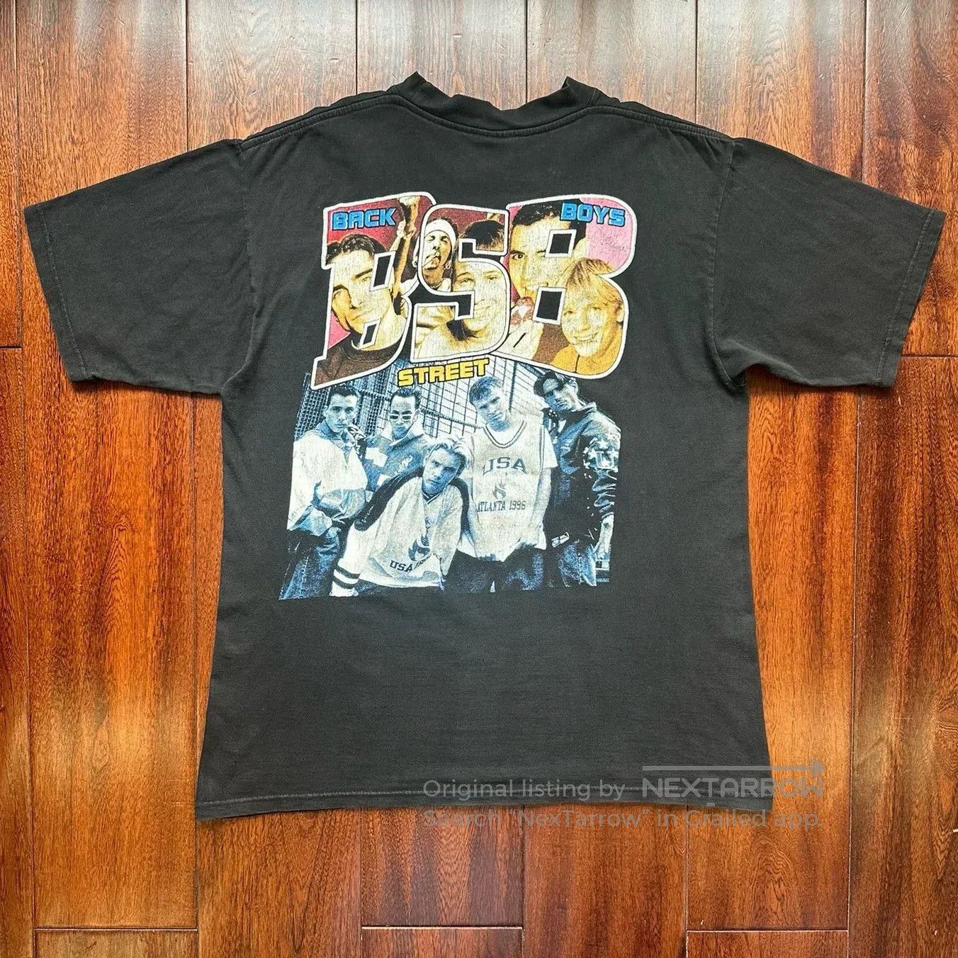 Vintage Vintage 90s Back Street Boys Tee. Size US L / EU 52-54 / 3 - 2 Thumbnail