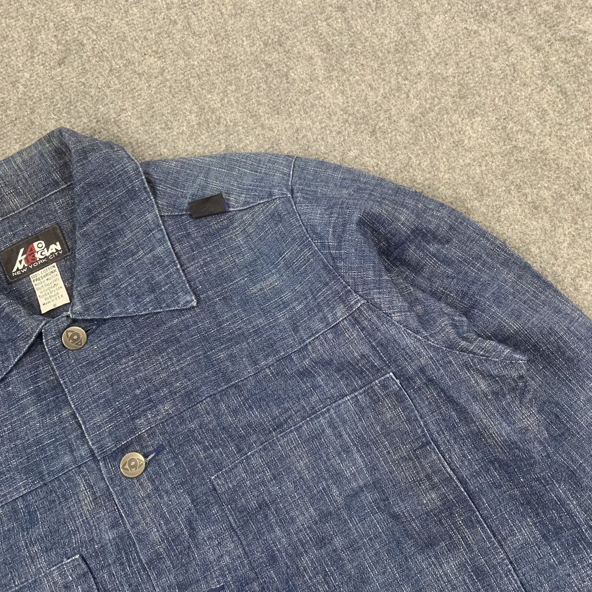 Japanese Brand × Lad Musician × Vintage Vintage Lad Musician Button Up Denim Jacket Size US S / EU 44-46 / 1 - 4 Thumbnail