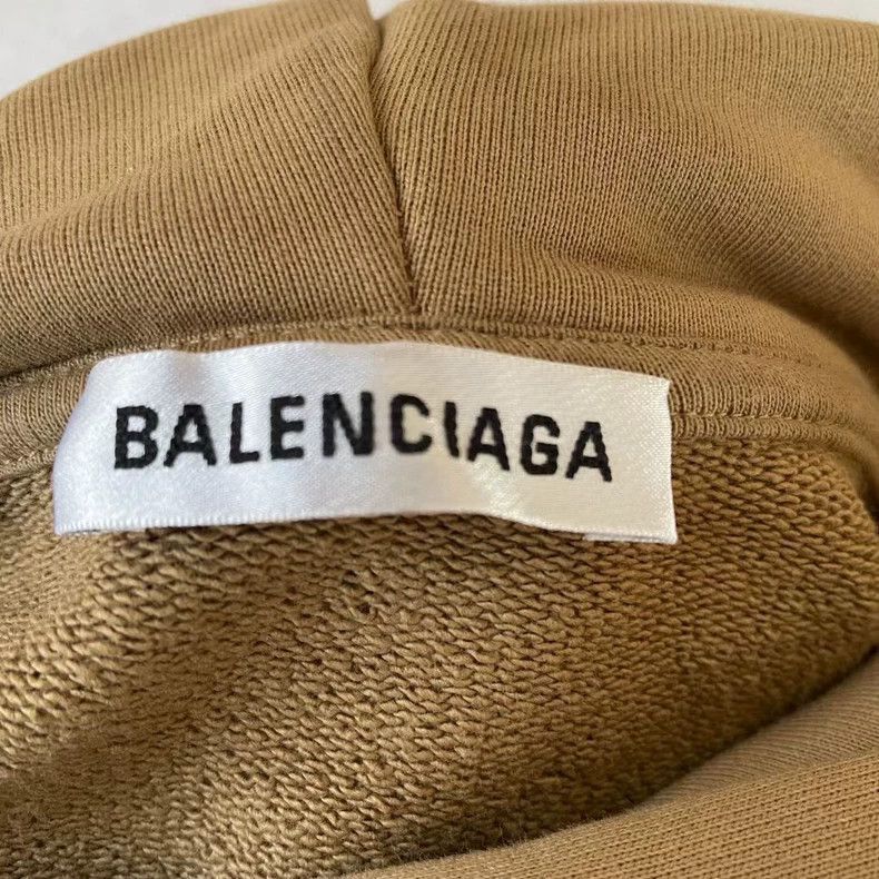 Balenciaga Balenciaga Khaki Email Hoodie Size XS-2505 Size US XS / EU 42 / 0 - 4 Thumbnail