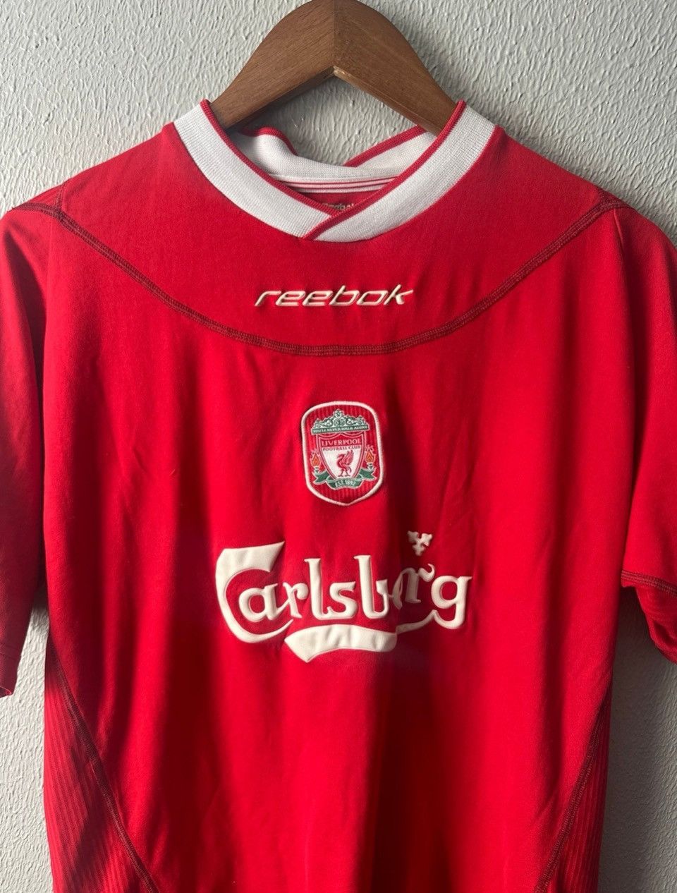 Reebok × Vintage Vintage Liverpool soccer jersey Reebok Size US M / EU 48-50 / 2 - 2 Thumbnail