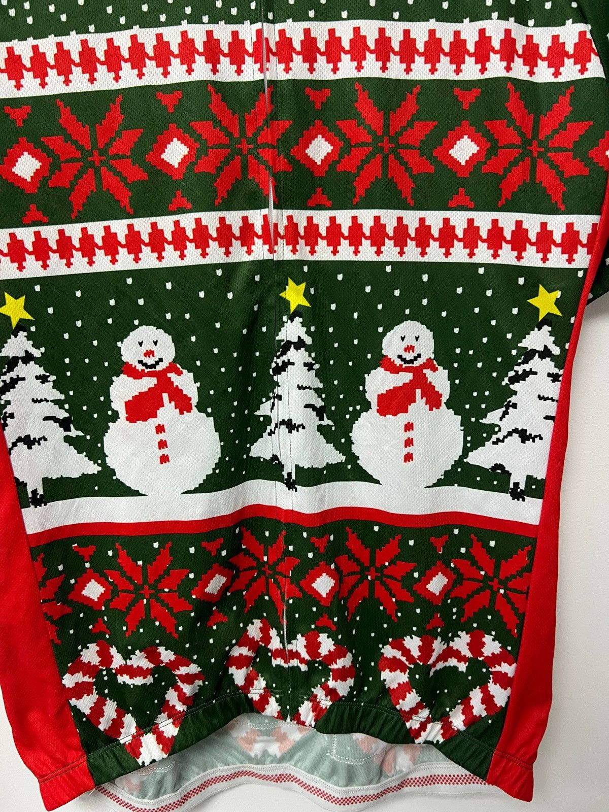 Other Vintage Christmas Holiday Cycling Jersey Racing Bicycle XL Size US XL / EU 56 / 4 - 7 Thumbnail