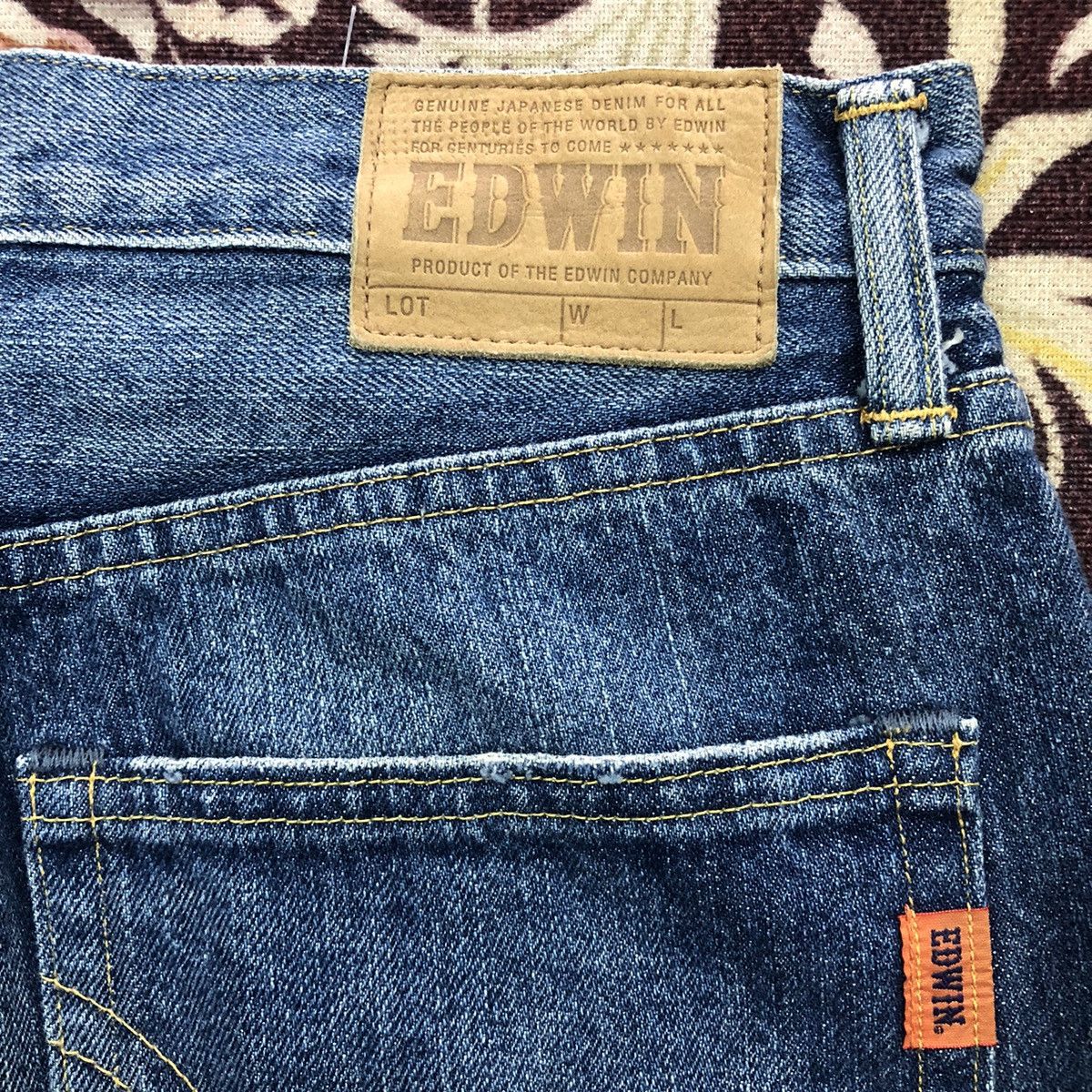 Edwin Edwin 505 Ragged Selvedge Regular Denim Jeans Size US 30 / EU 46 - 13 Thumbnail
