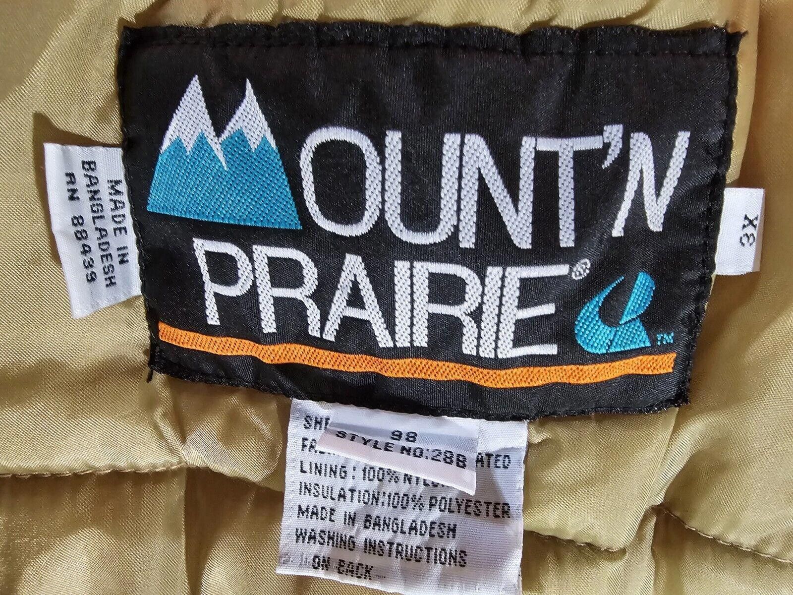 Designer Insulated Bib Overalls 3X Blaze Orange Hunt Mount'n Prairie Size ONE SIZE - 2 Thumbnail