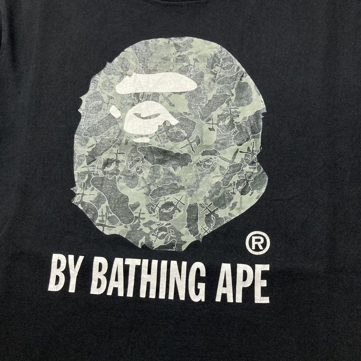Bape × Kaws Vintage Bape X Kaws Skullta Big Head Logo Nigo T-shirt Black Size US S / EU 44-46 / 1 - 4 Thumbnail