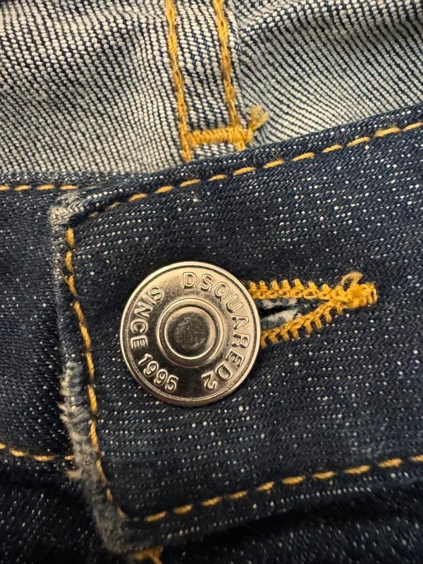 Dsquared2 Dsquared2 Cool Girl Cropped Jean Jeans Navy Denim Pants 38 Size 26" / US 2 / IT 38 - 10 Thumbnail