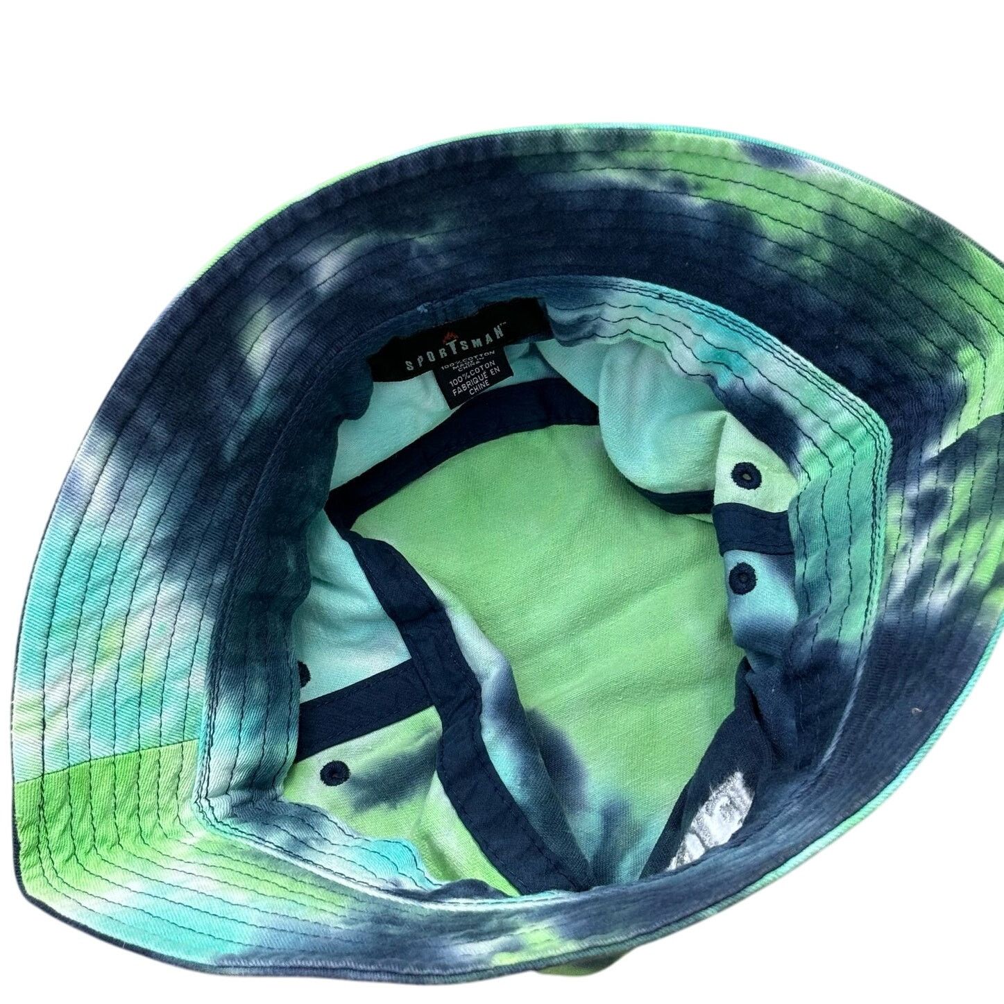 Other Green Tie Dye Finally Bucket Hat Size ONE SIZE - 7 Thumbnail