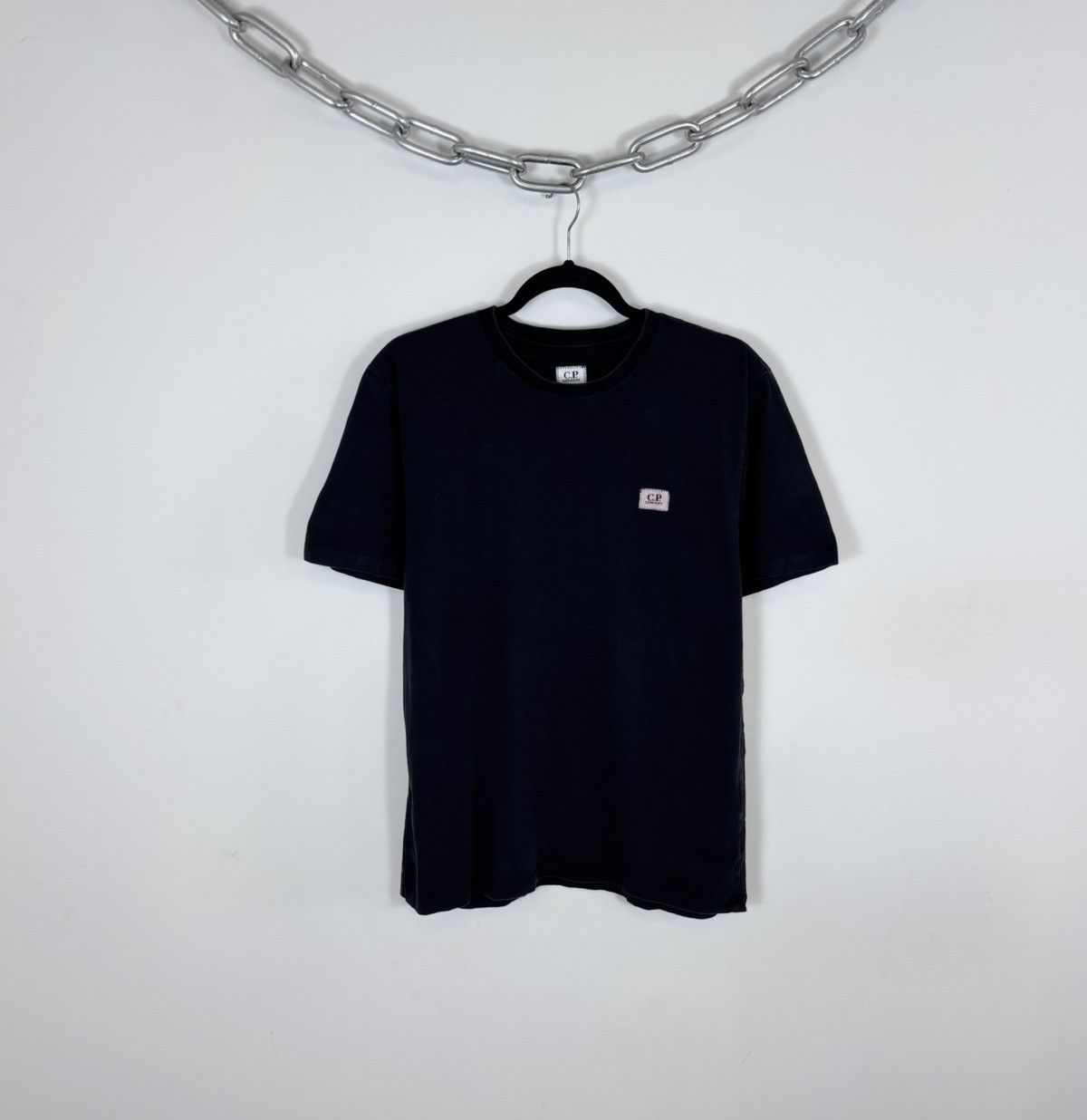 C.P. Company C.P. Company Men’s Box Logo Black T-Shirt Tee Casual Hype Size US L / EU 52-54 / 3 - 1 Thumbnail