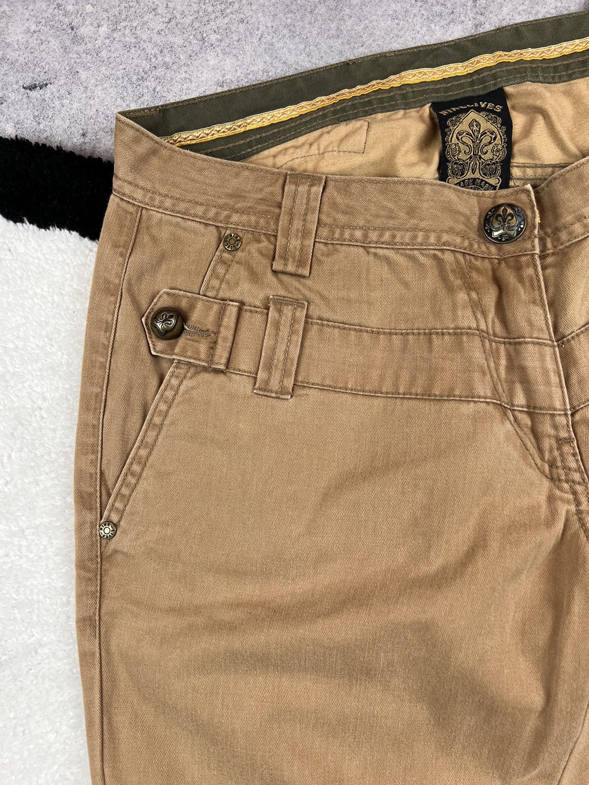 Vintage Vintage Nine Lives Grunge Punk Western Y2K Japanese Pants Size 31" - 5 Thumbnail