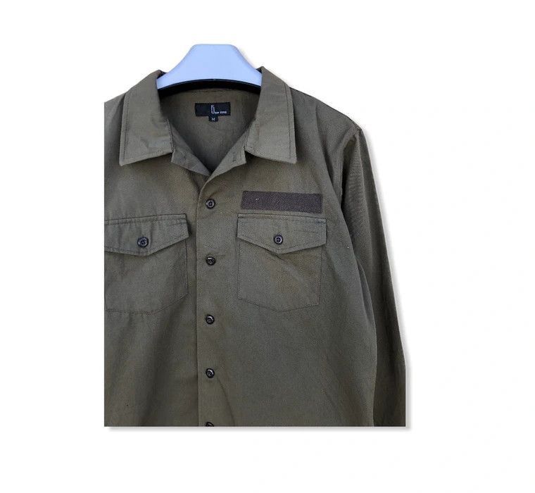 Japanese Brand Japanese Brand 5zip five Military Design Button Up Shirt Size US M / EU 48-50 / 2 - 2 Thumbnail