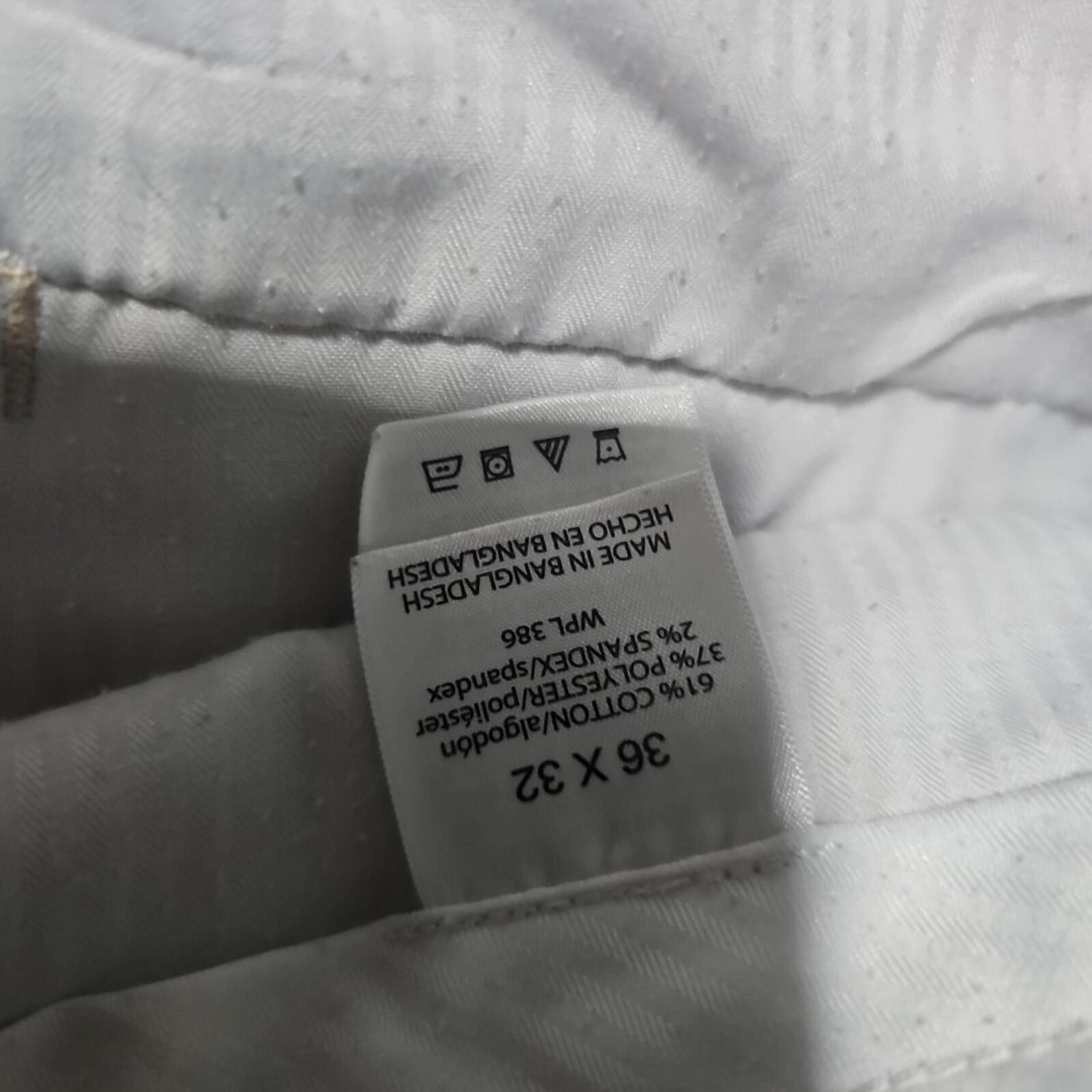Haggar Haggar Premium Khaki Pants 36x32 Straight Iron Free Classic Size US 36 / EU 52 - 3 Thumbnail