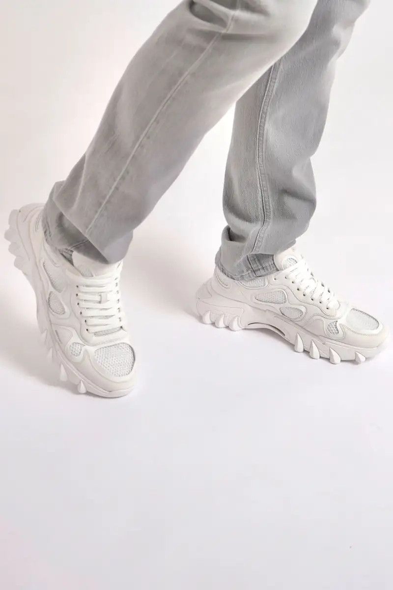 Balmain o1y0426 Low-Top Sneakers in White Size US 13 / EU 46 - 4 Thumbnail