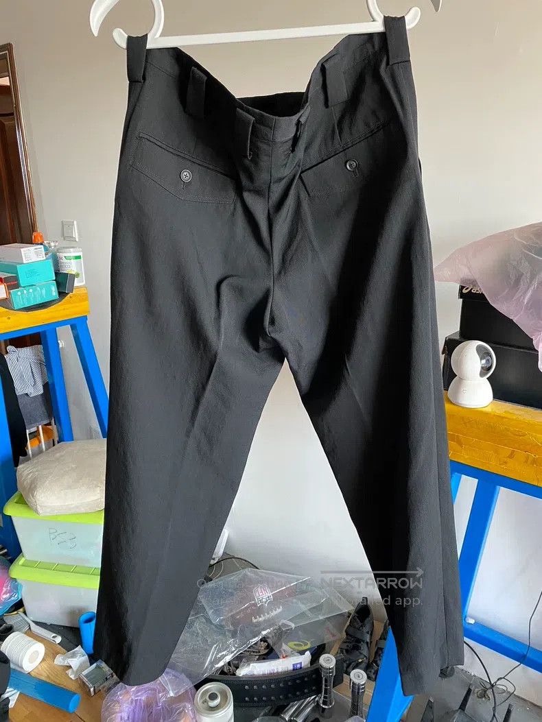 Yohji Yamamoto Yohji Yamamoto size 3 23aw Black Suit Pants Size US 30 / EU 46 - 2 Thumbnail