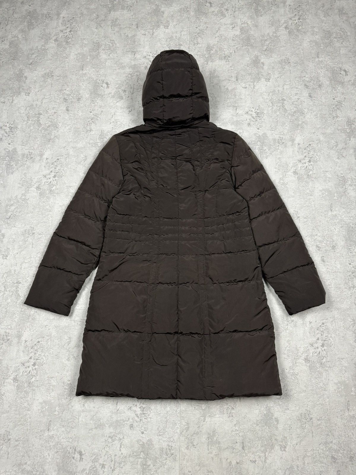 Moncler Vintage Moncler Long Jacket Coat Down Parka Nylon Size 3 Size L / US 10 / IT 46 - 12 Thumbnail