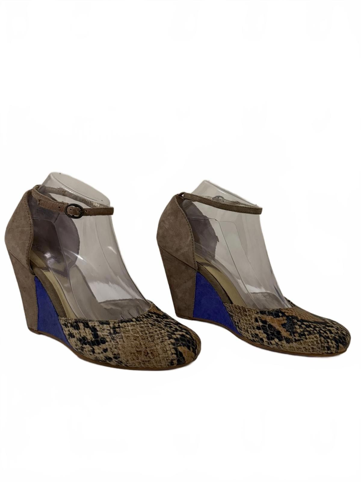 Other SEYCHELLES Color Block Wedge with Ankle Strap Size US 8 / IT 38 - 2 Thumbnail