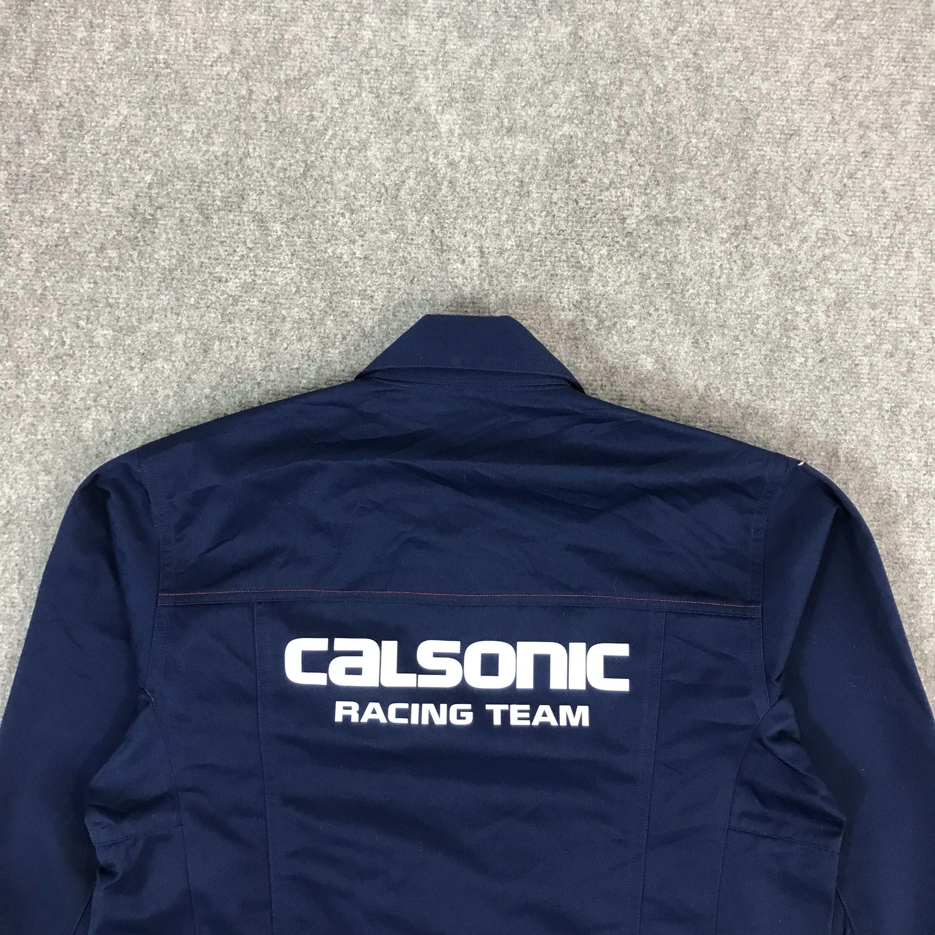 Japanese Brand CALSONIC RACING TEAM NISSAN F1 JAPAN JACKET Size US L / EU 52-54 / 3 - 4 Thumbnail