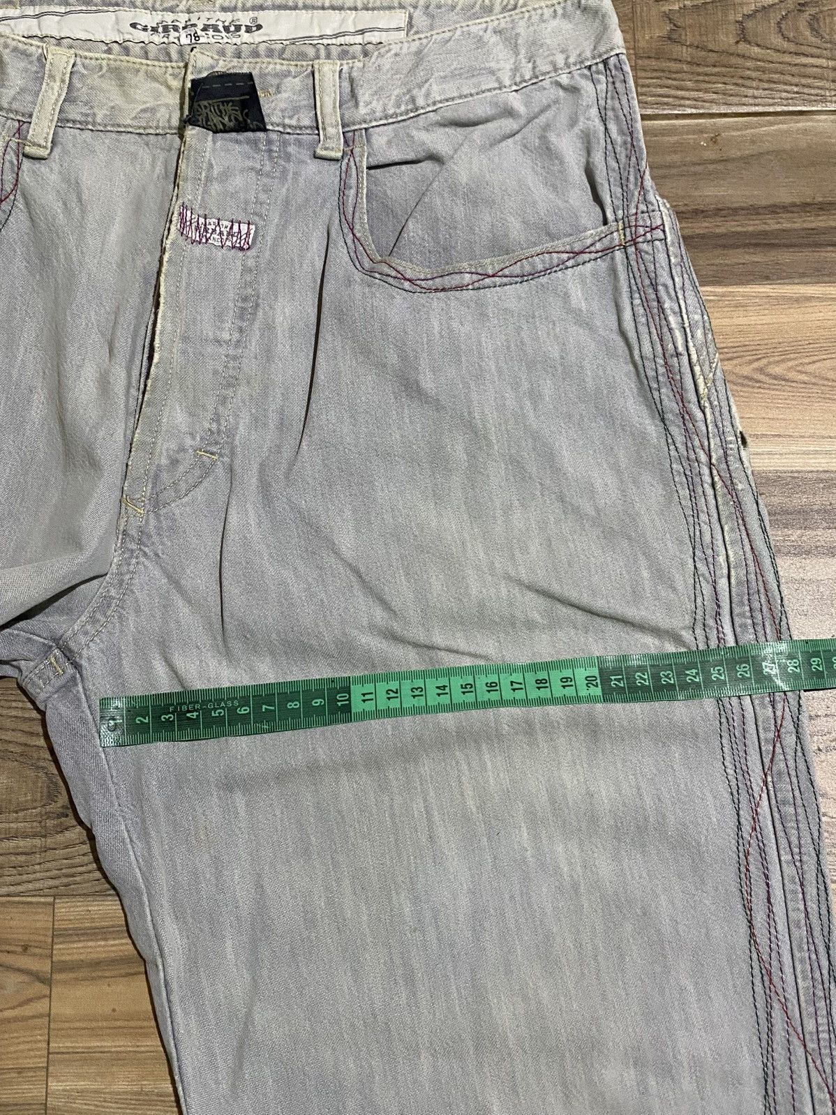 Japanese Brand × Marithe + Francois Girbaud VINTAGE MARITHE FRANCOIS GIRBAUD JEANS Size US 30 / EU 46 - 17 Thumbnail