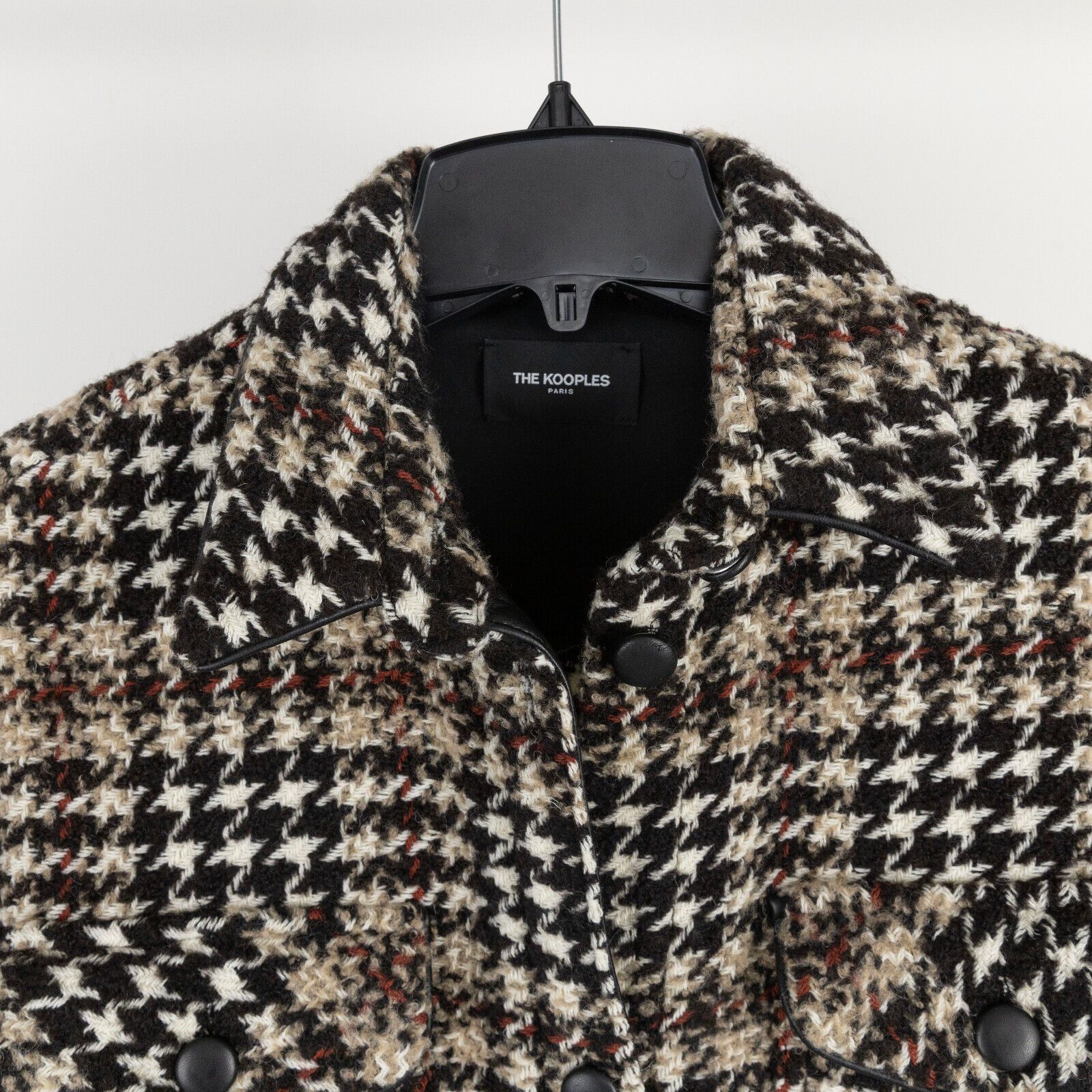 The Kooples The Kooples Women Tweed Jacket Black Size 2/M Size M / US 6-8 / IT 42-44 - 5 Thumbnail