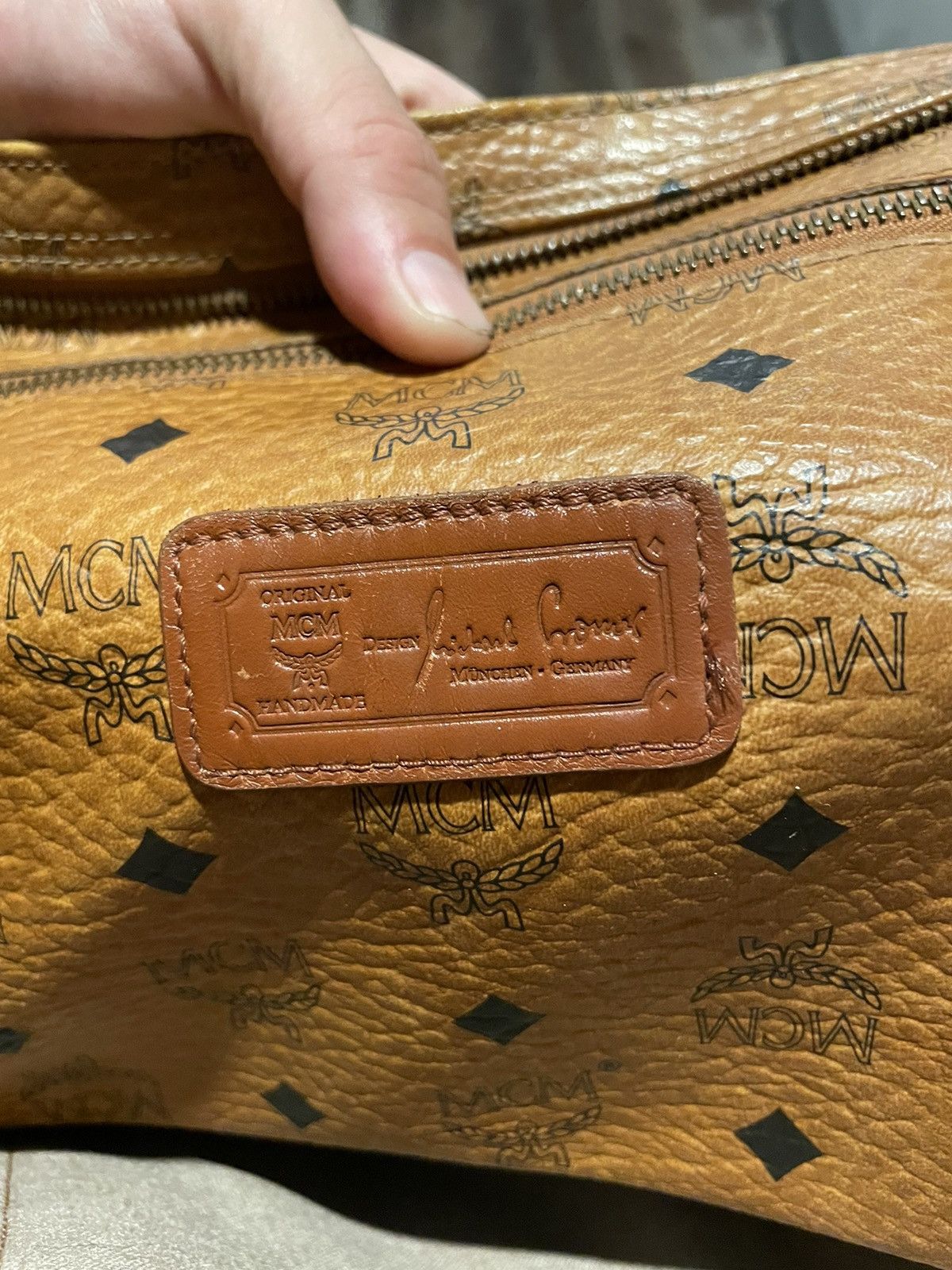 MCM Vintage MCM messenger bag Size ONE SIZE - 8 Thumbnail