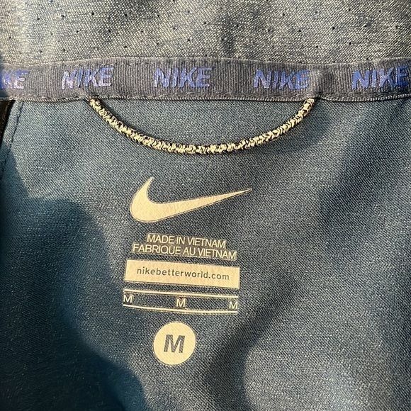 Nike Nike Full Zip Track Jacket Blue Men's Size Medium Size US M / EU 48-50 / 2 - 4 Thumbnail