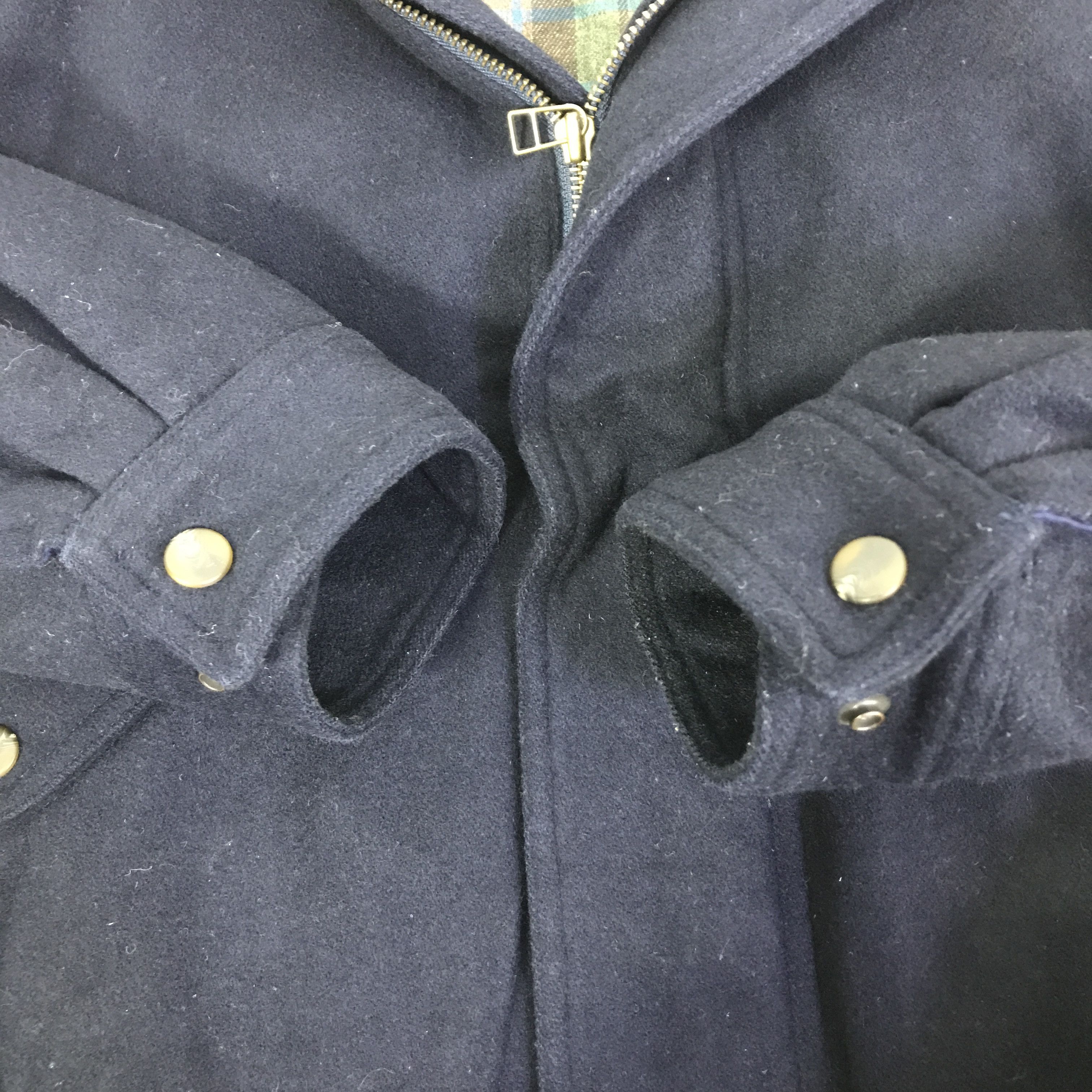 McGregor VINTAGE MCGREGOR WOOL BOMBER NAVY COLOUR JACKET K83B14 Size US M / EU 48-50 / 2 - 9 Thumbnail