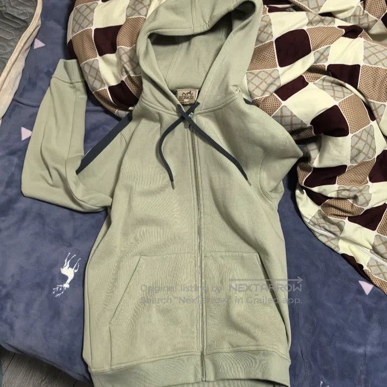 Hermes Hermes Mint Green Jacket Size M / US 6-8 / IT 42-44 - 1 Thumbnail