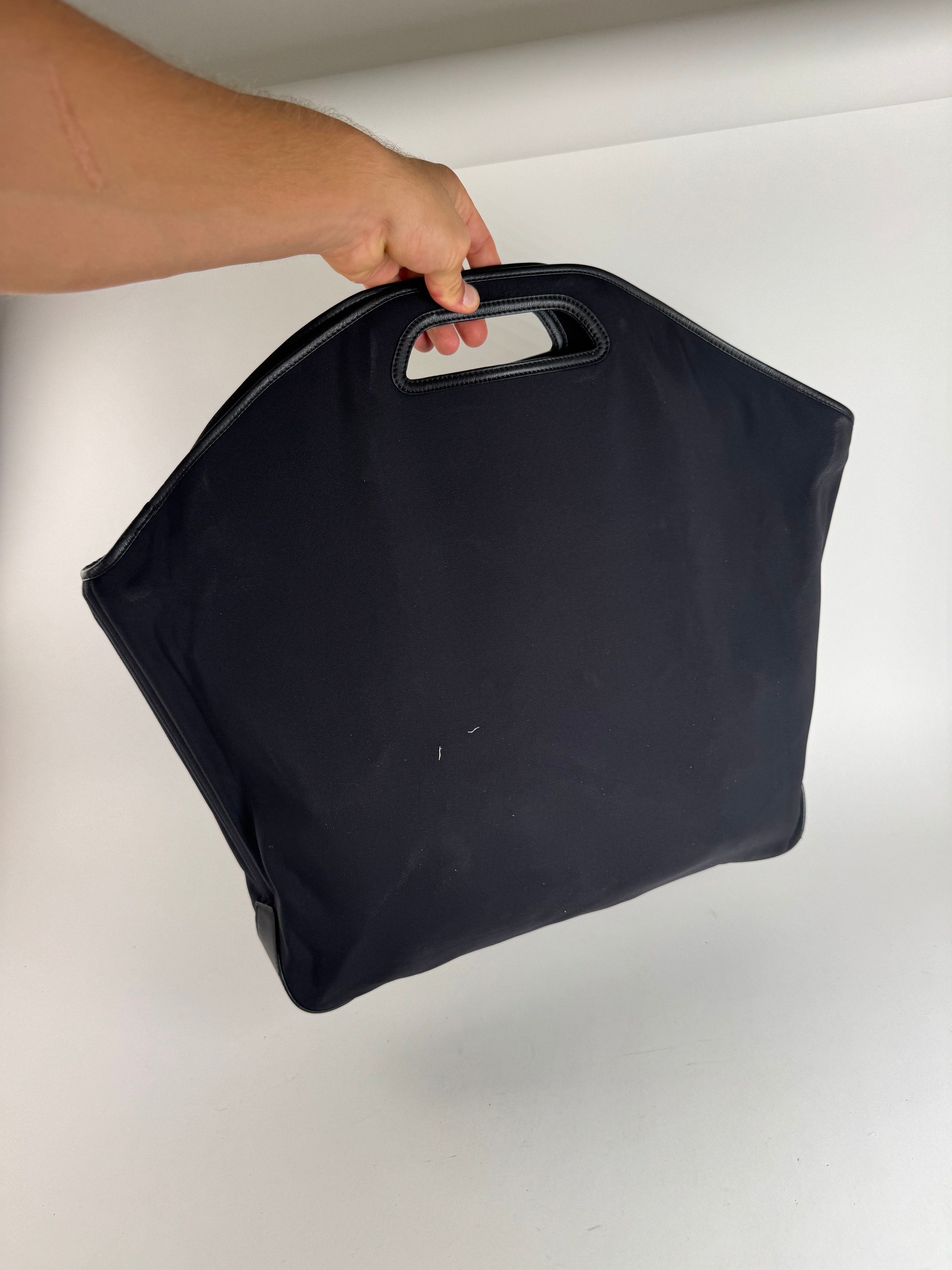 Loewe Vintage Madrid Leather Neopren bag navy black Size ONE SIZE - 1 Thumbnail