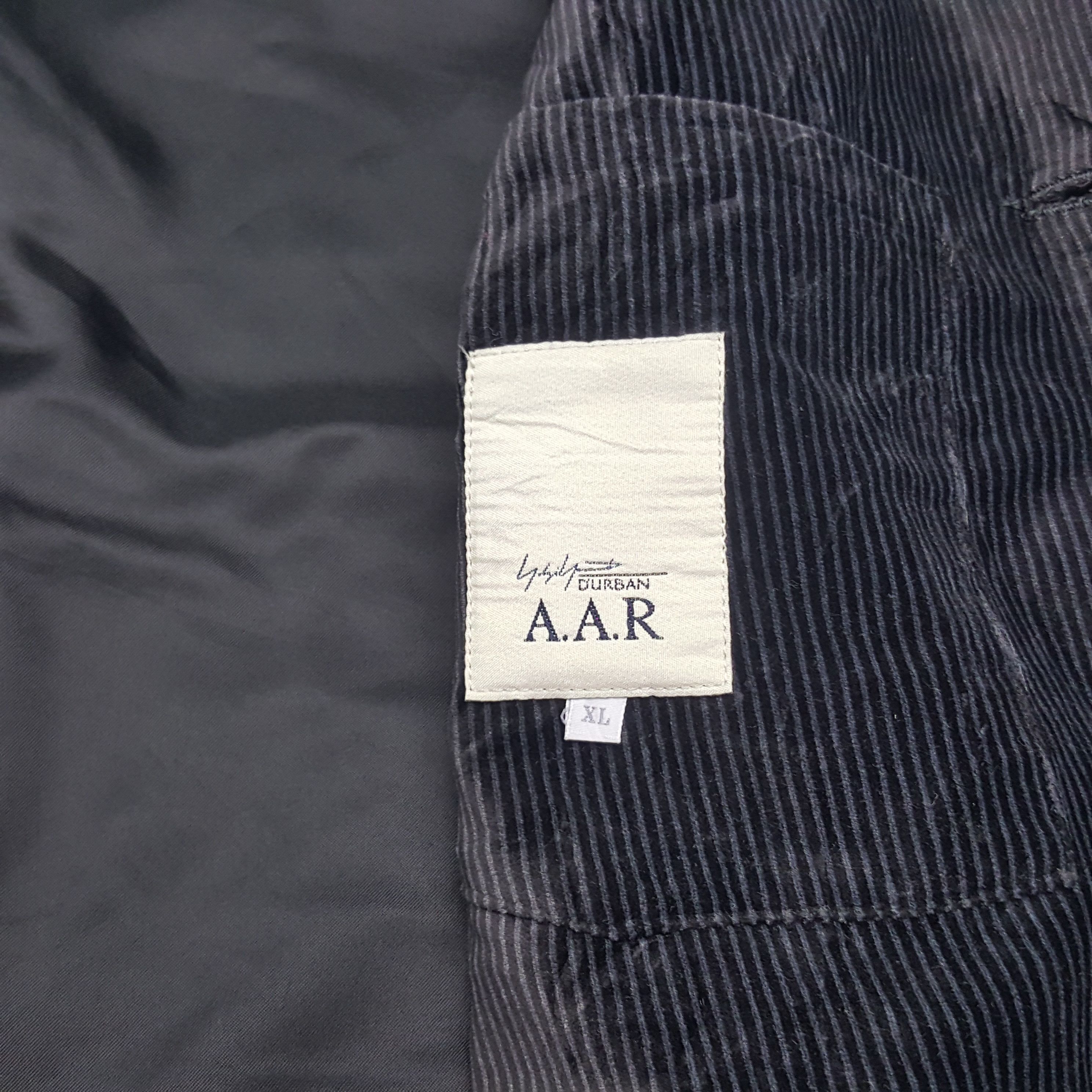 Japanese Brand × Vintage × Yohji Yamamoto Vintage A.A.R Yohji Yamamoto Japanese Designer Velvet Blazer Size US M / EU 48-50 / 2 - 6 Thumbnail