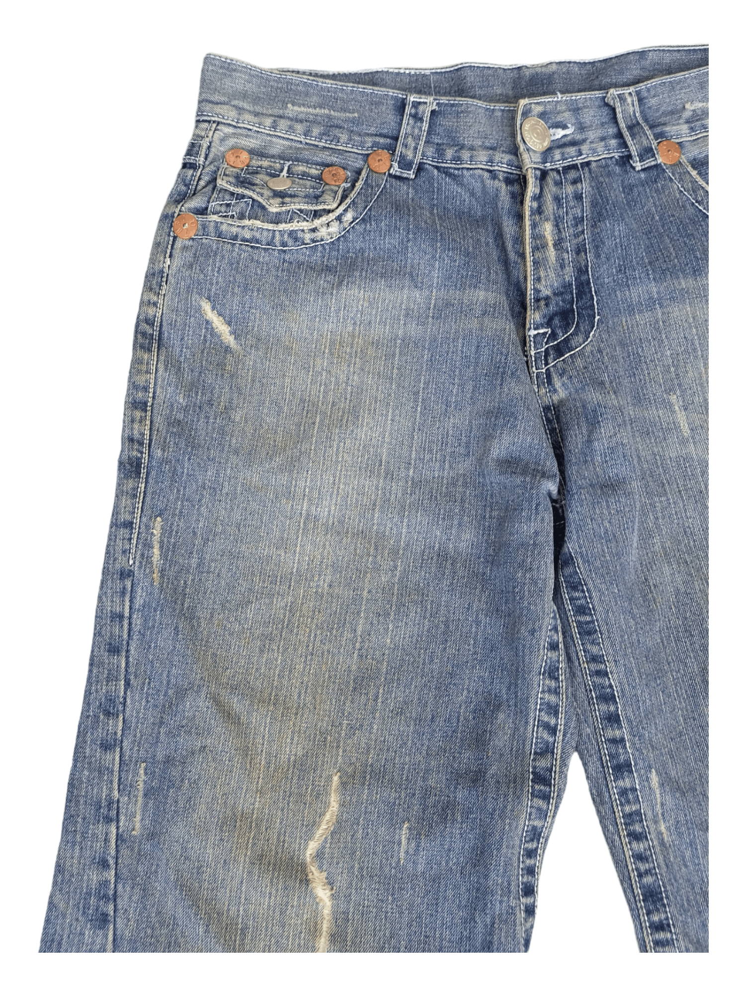 Vintage Vintage True Religion Wide Jeans Size US 34 / EU 50 - 4 Thumbnail