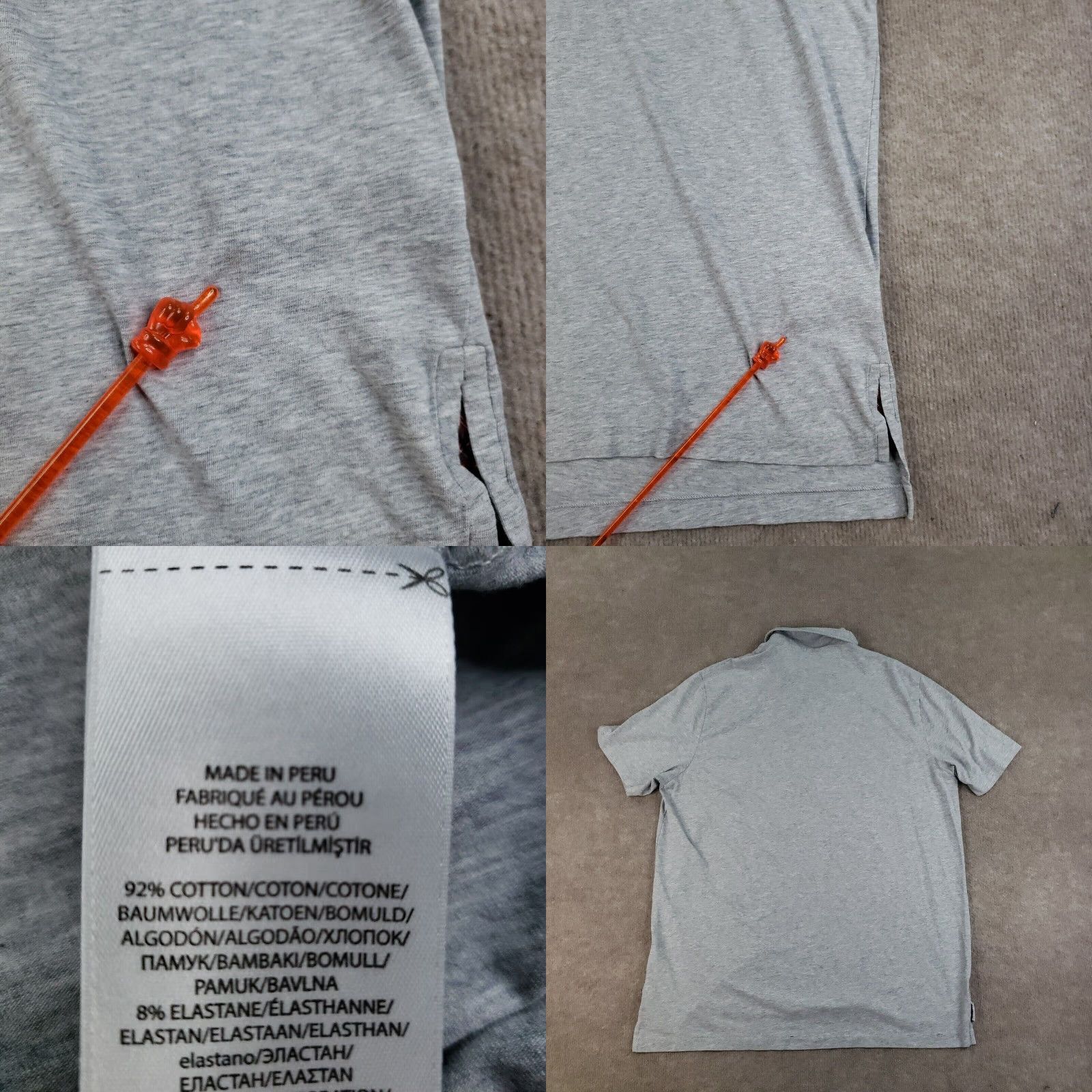 Ralph Lauren Polo Ralph Lauren Mens Golf Shirt XL Extra Large Gray Short Sleeve Casual Stretch Size US XL / EU 56 / 4 - 8 Thumbnail