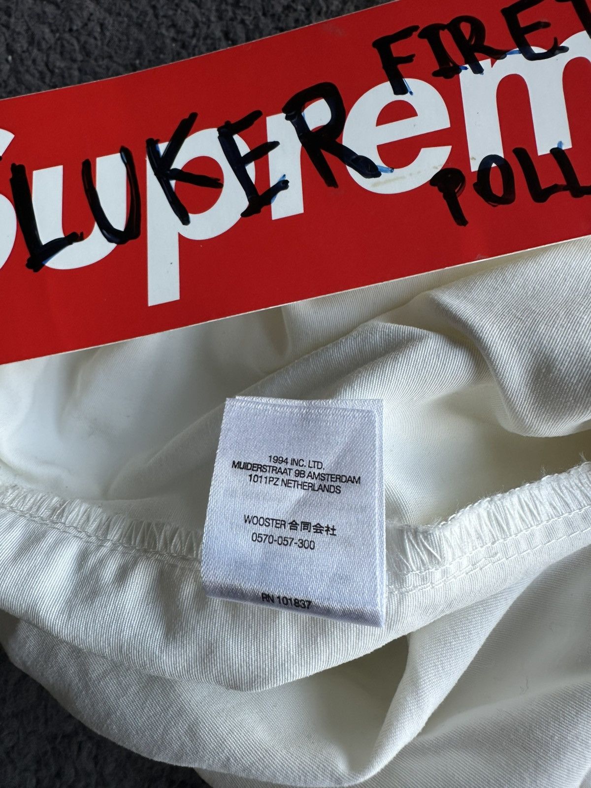 Supreme Supreme Warm Up Pants White FW21 Size M Used 8/10 Size US 30 / EU 46 - 10 Thumbnail