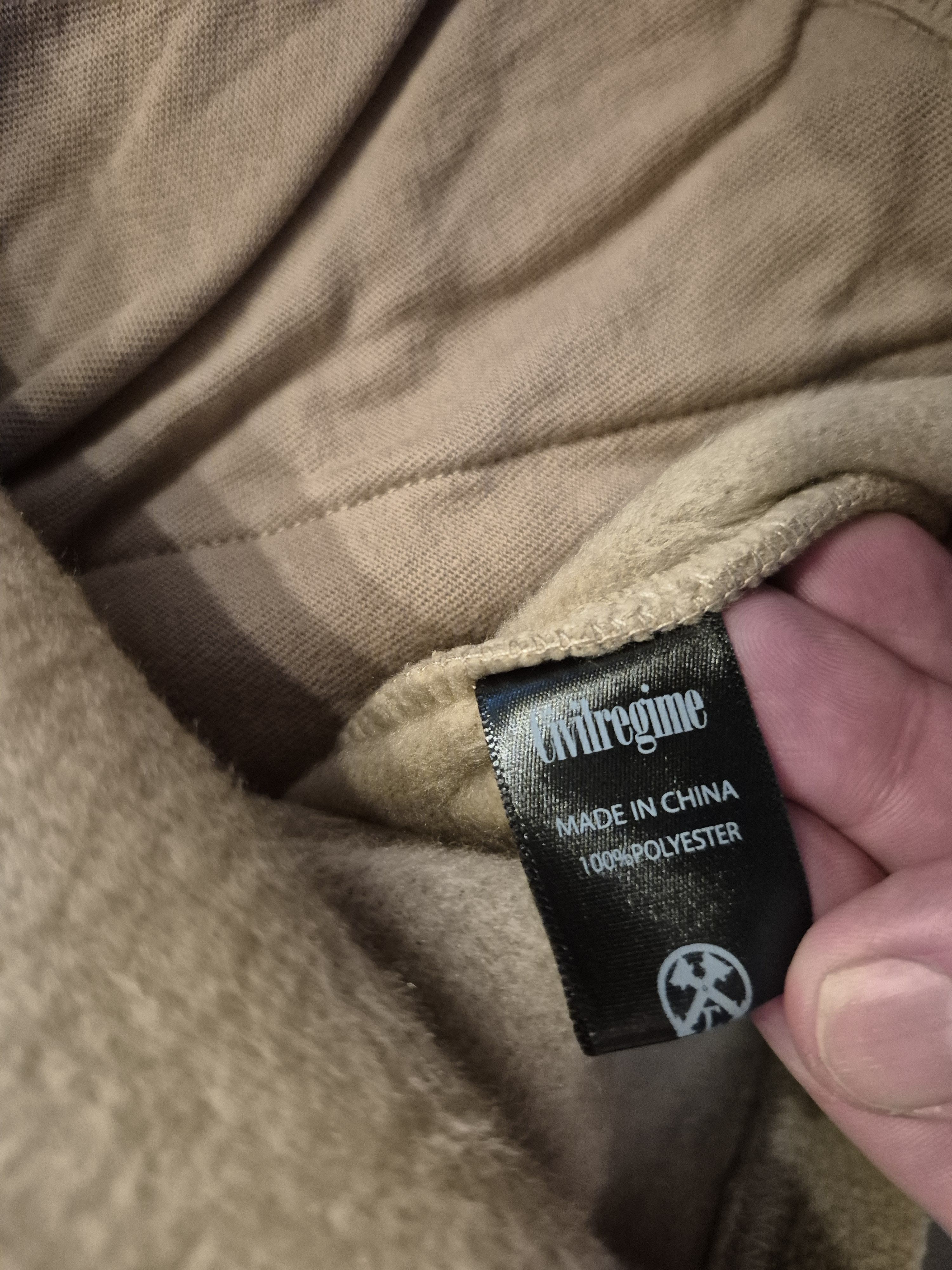 Civil Regime Civil Regime Fleece Quarter Zip Size Large Size US L / EU 52-54 / 3 - 7 Thumbnail