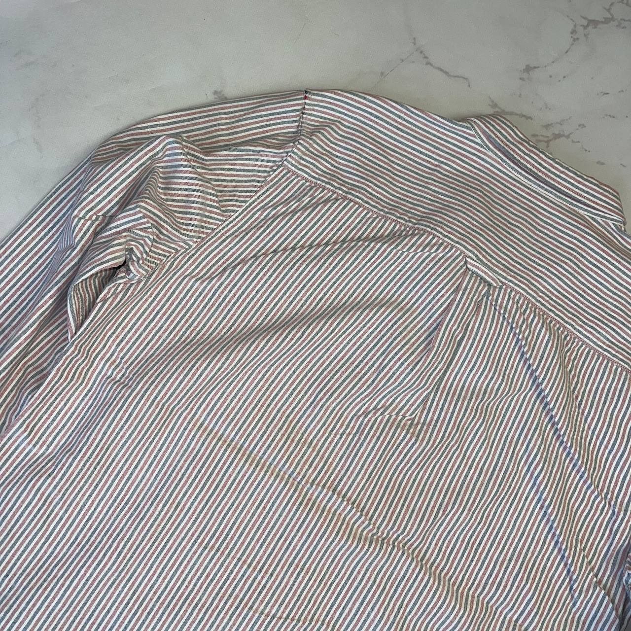 Lyle & Scott Lyle & Scott Striped Slim Fit Oxford Shirts Button Up Sz XL Size US XL / EU 56 / 4 - 10 Thumbnail