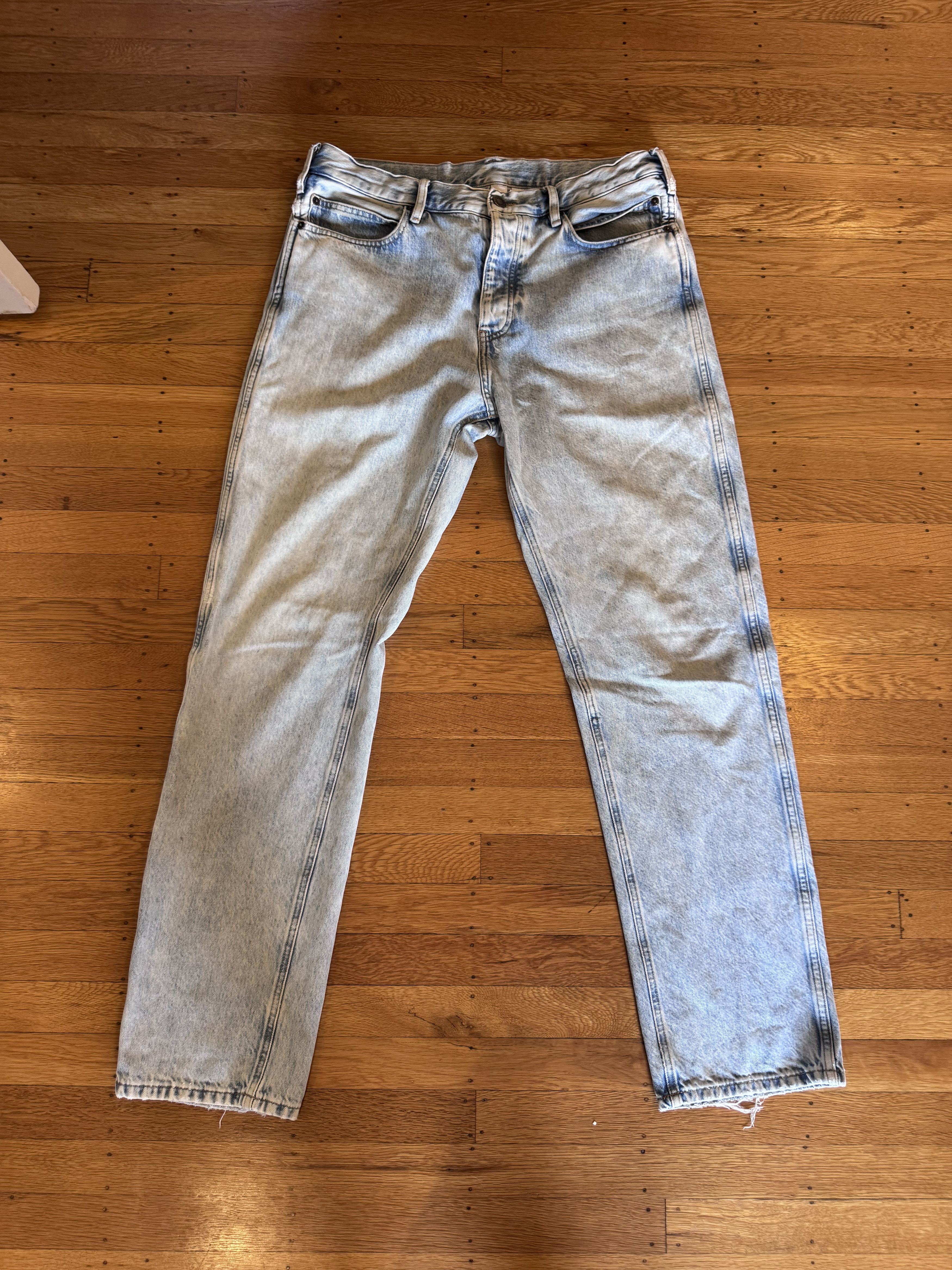 Calvin Klein 205W39NYC Calvin Kelin 205W39NYC Raf Simons Stonewash Jeans Size US 32 / EU 48 - 2 Thumbnail