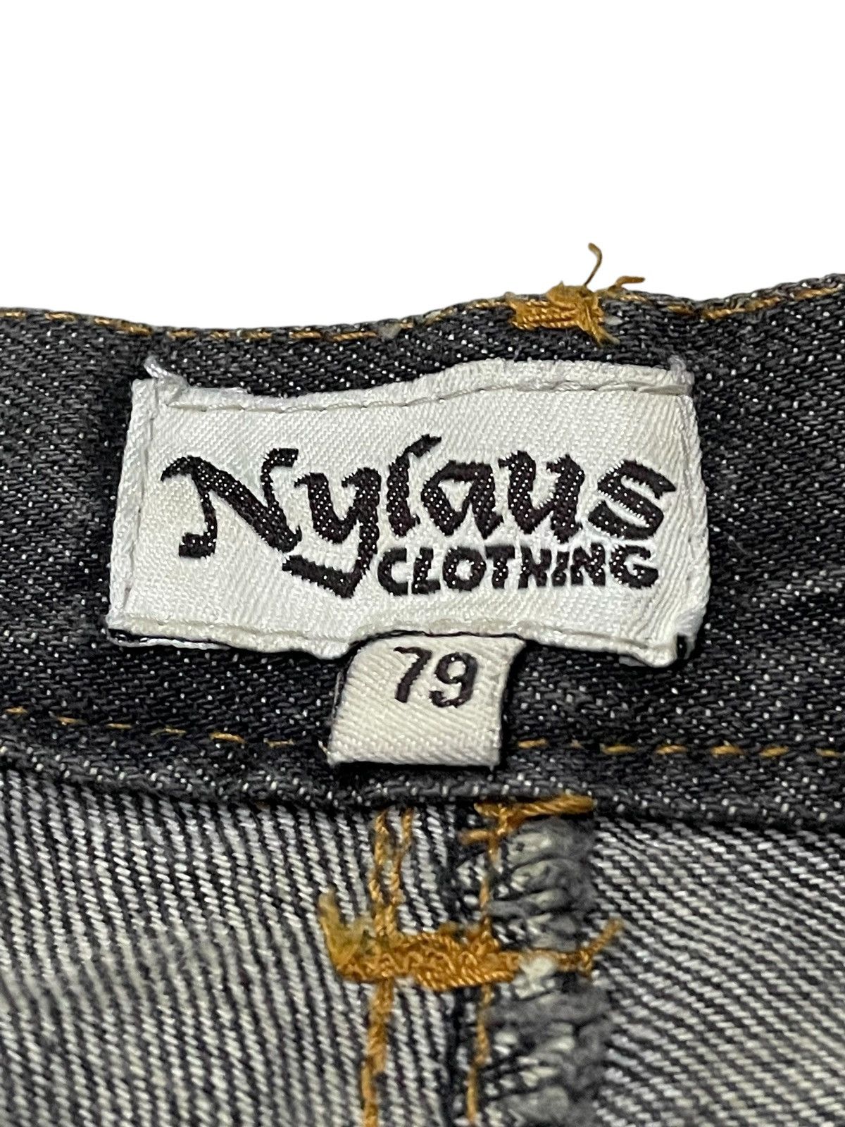 Le Grande Bleu (L.G.B.) Nylaus Japan Double Waist Wrinkled Whisker Faded Wash Jeans Size US 30 / EU 46 - 21 Thumbnail