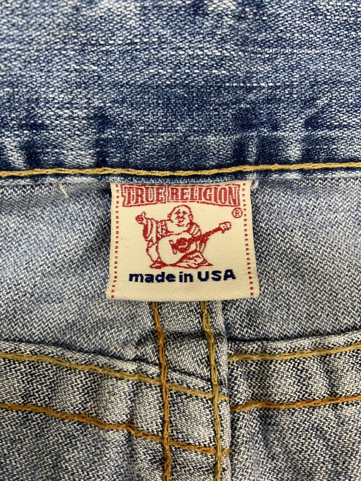 True Religion × Vintage True Religion Brand Jeans Size US 34 / EU 50 - 4 Thumbnail
