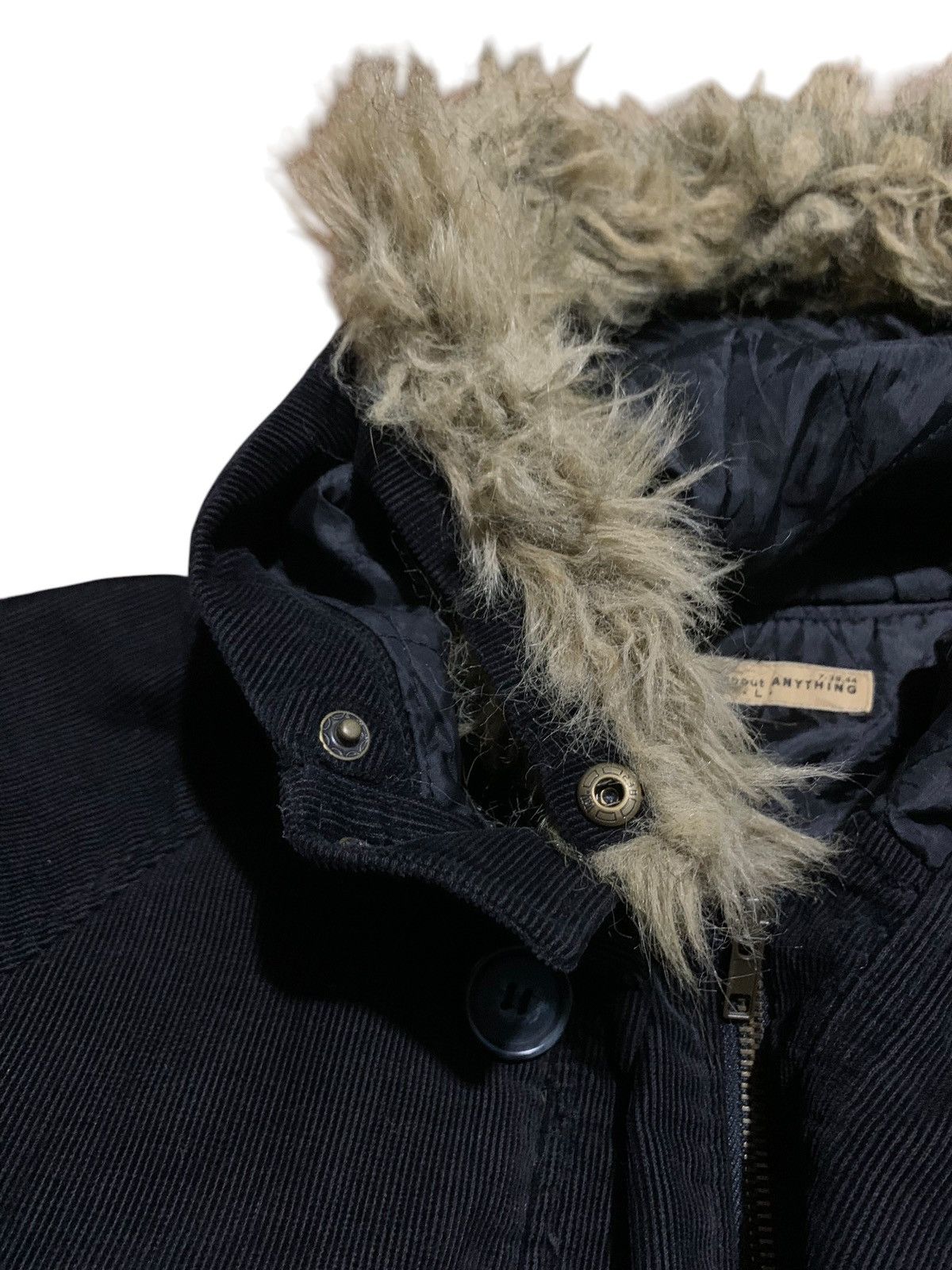 If Six Was Nine Vkei Crazy About Anything corduroy fur hoodie jacket Size US M / EU 48-50 / 2 - 8 Thumbnail