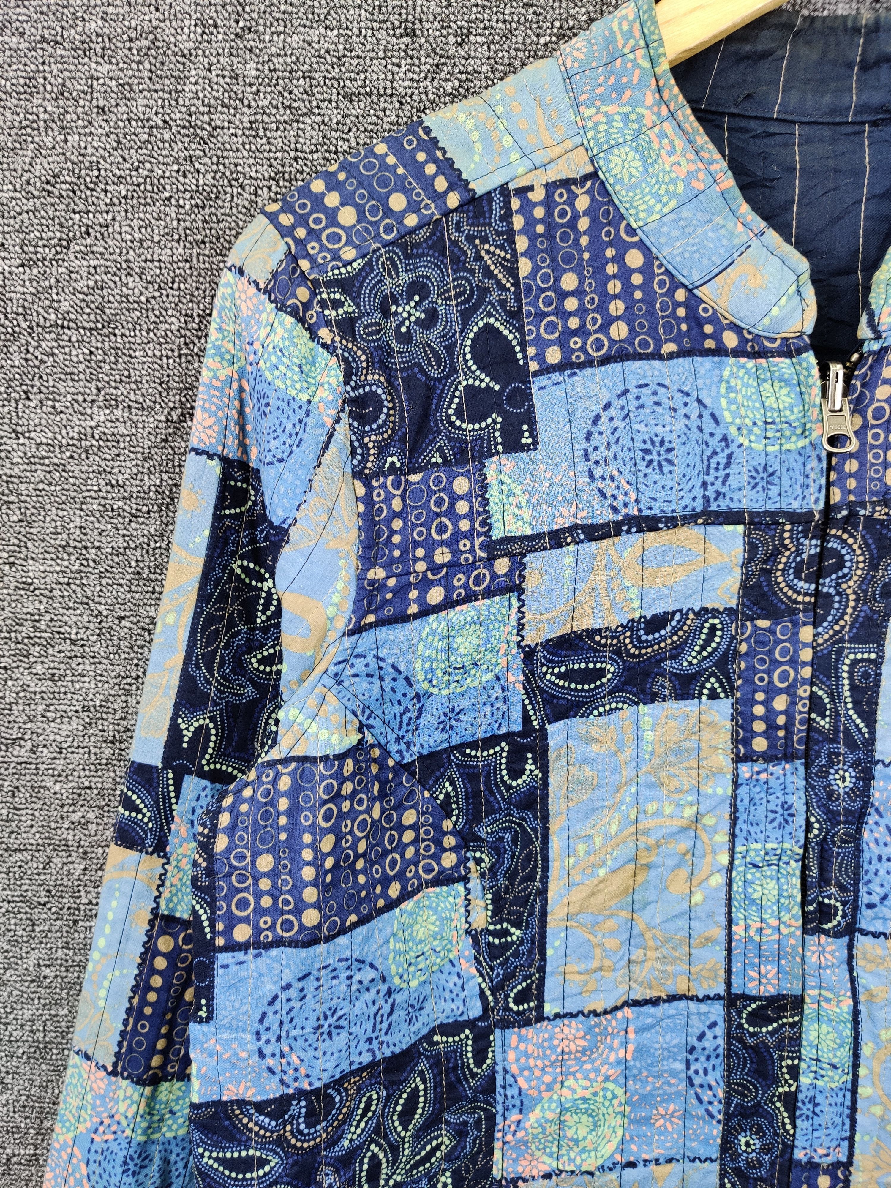 The Unbranded Brand Patchwork Boro Quilted Reversible Jacket Like Kapital Size US M / EU 48-50 / 2 - 6 Thumbnail