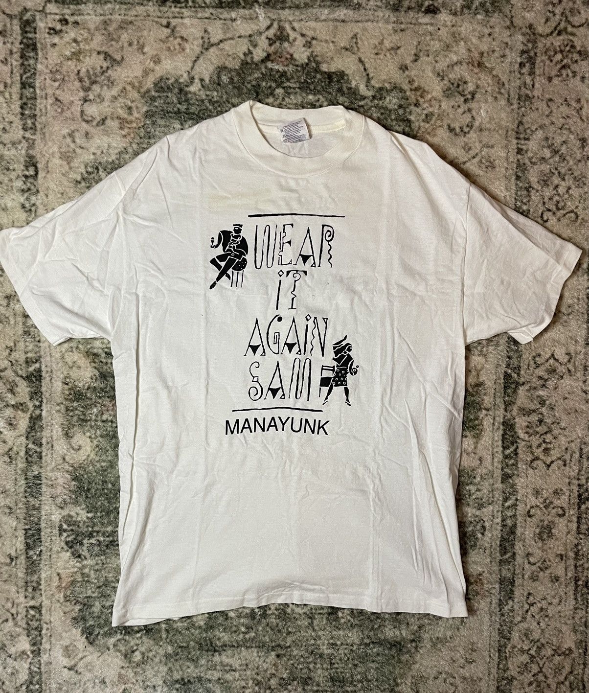 Vintage Wear it Again Sam T-shirt Size US L / EU 52-54 / 3 - 1 Thumbnail