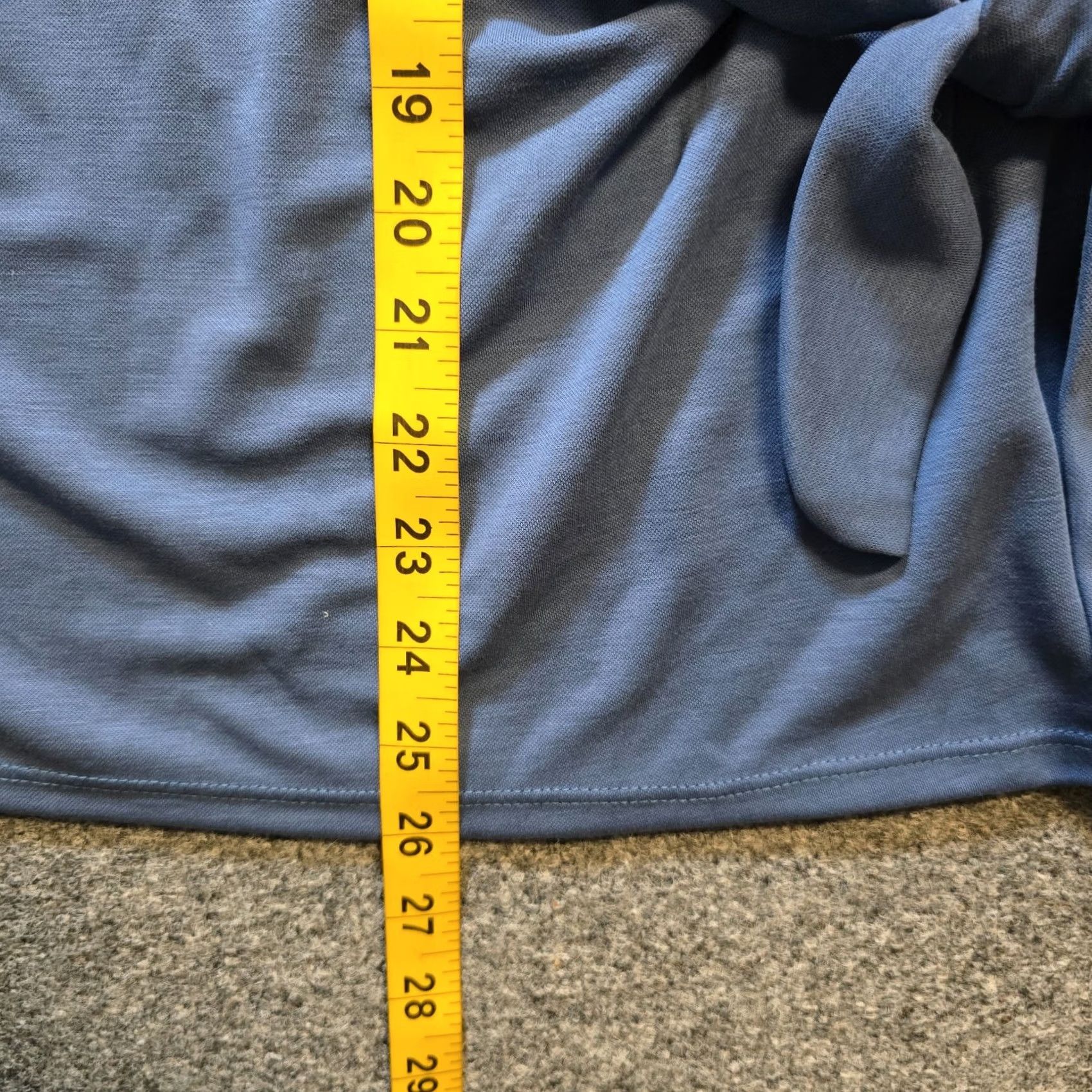 Vintage Cable Gauge Top Womens XL Blue Short Sleeve Soft Stretch Casual Capsule Shirt Men's? No—Womens Regular Fit T-Shirt Size XL / US 12-14 / IT 48-50 - 6 Thumbnail