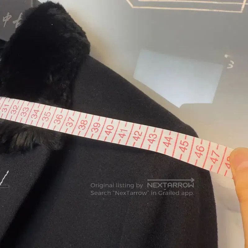 Dior Dior Men's Black Wool Winter Coat . Size US L / EU 52-54 / 3 - 7 Thumbnail