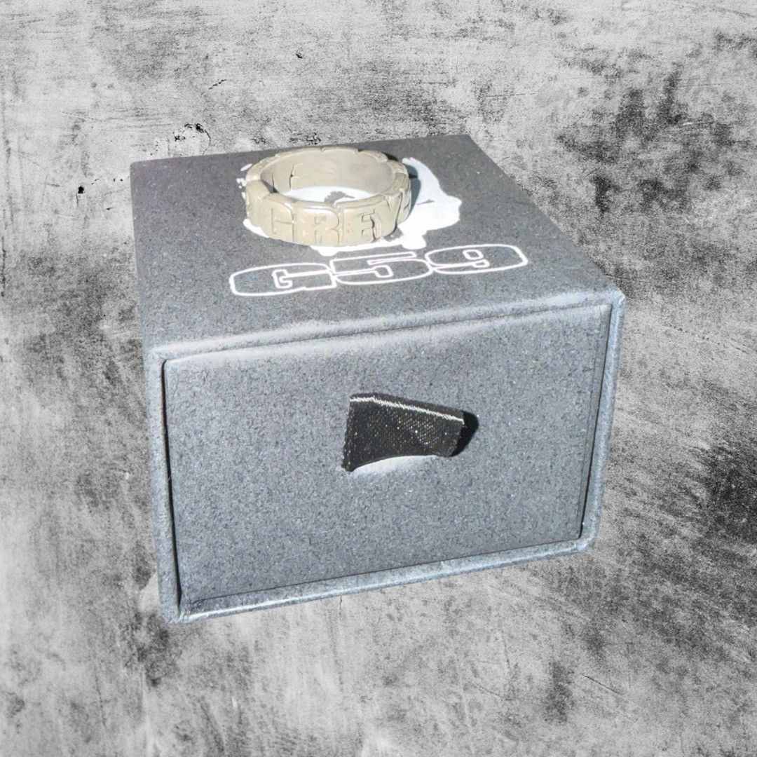 G59 Records G59 Grey59 Ring (Silver) Size ONE SIZE - 1 Thumbnail