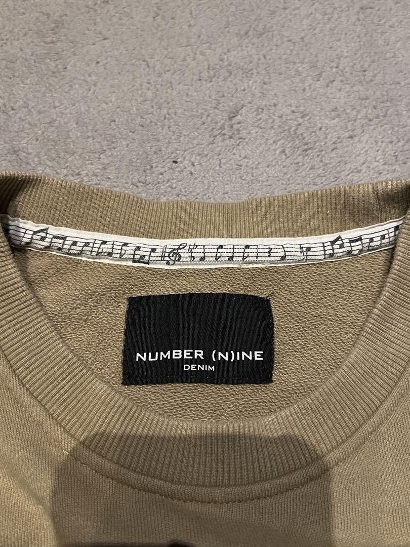 Number (N)ine Crewneck Sweatshirt Size US M / EU 48-50 / 2 - 4 Thumbnail