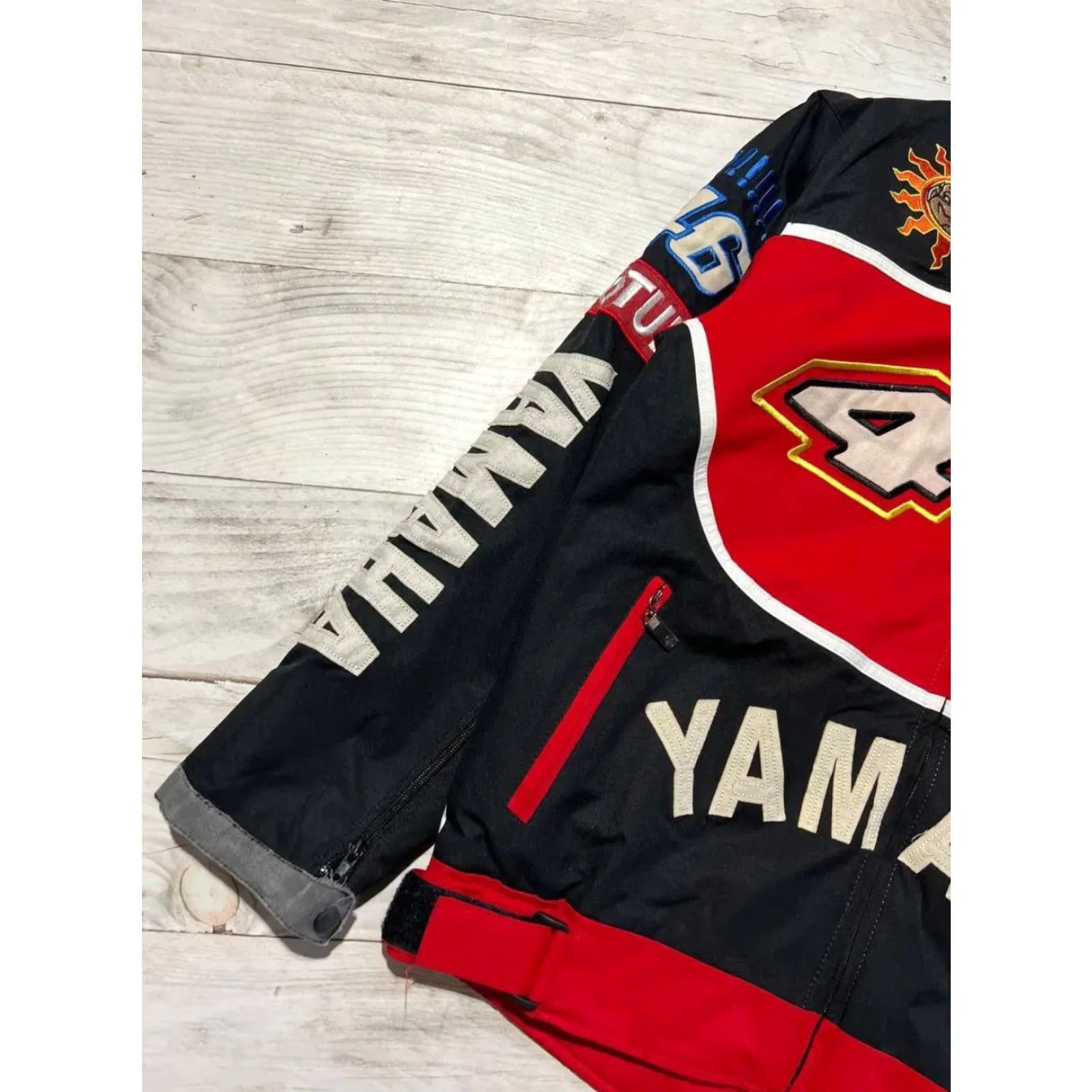 Yamaha VINTAGE Yamaha Racing Moto Jacket Duhan 46 Big Logo Y2K Men Size L Black Jacket Mens Size US L / EU 52-54 / 3 - 6 Thumbnail