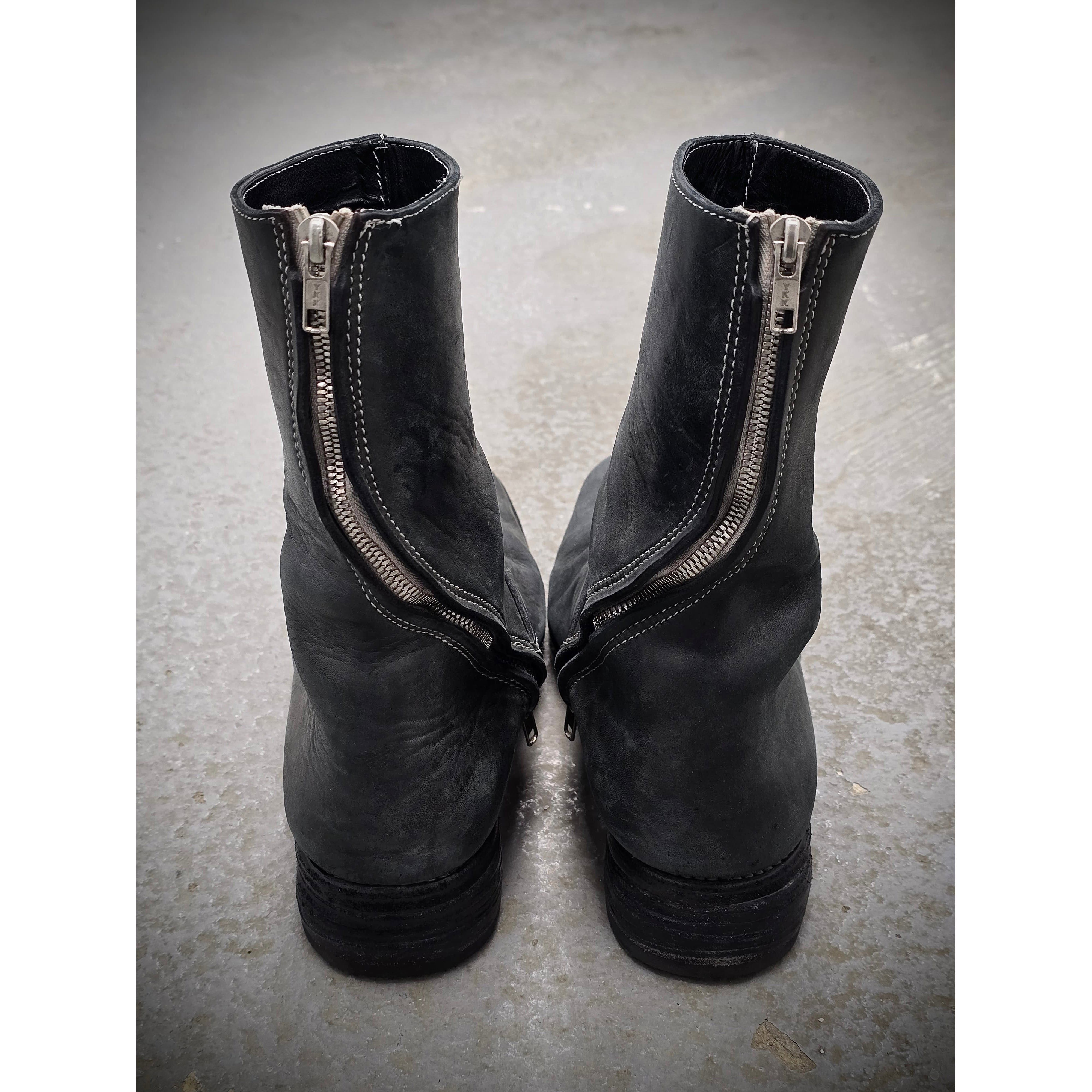 Carol Christian Poell Carol Christian Poell Object-dyed Horse Tornado Zip Boots Size US 8 / EU 41 - 7 Thumbnail
